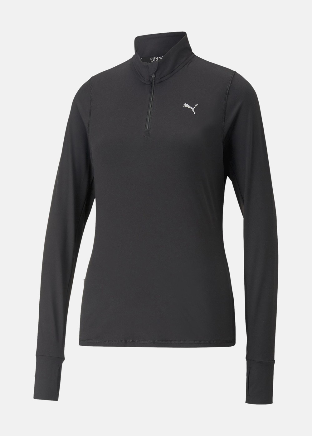 Run Favorite 1/4 Zip W, Puma Black, M,  Löpartröjor