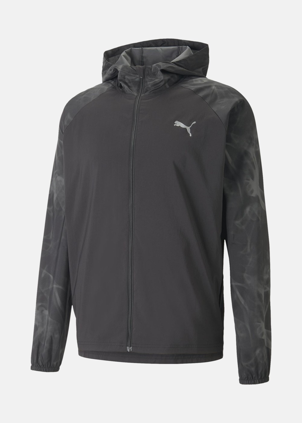 Run Favorite Aop Woven Jacket, Puma Black-Aop, S,  Träningsjackor