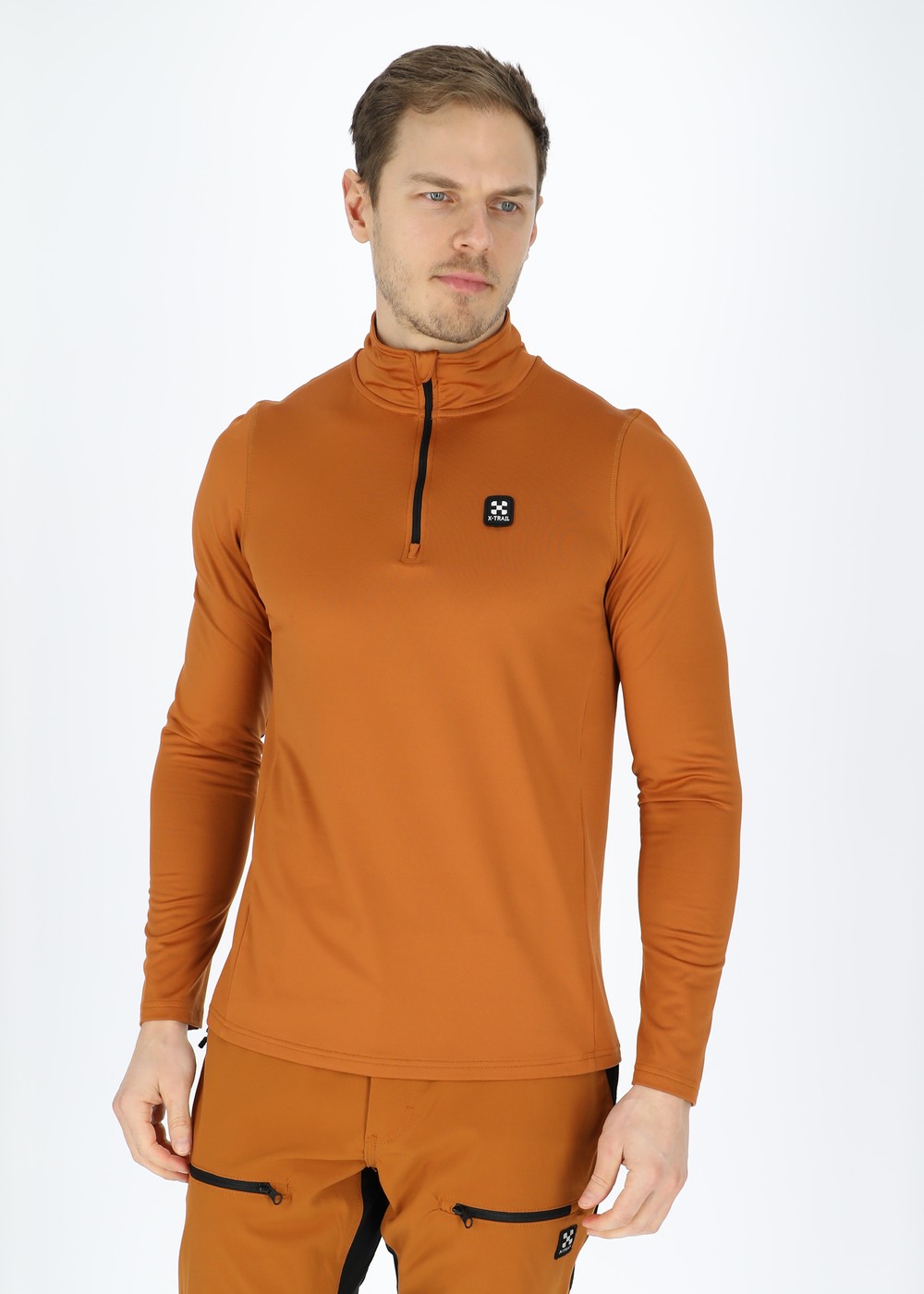 Active Halfzip, Almond, M,  Sweatshirts