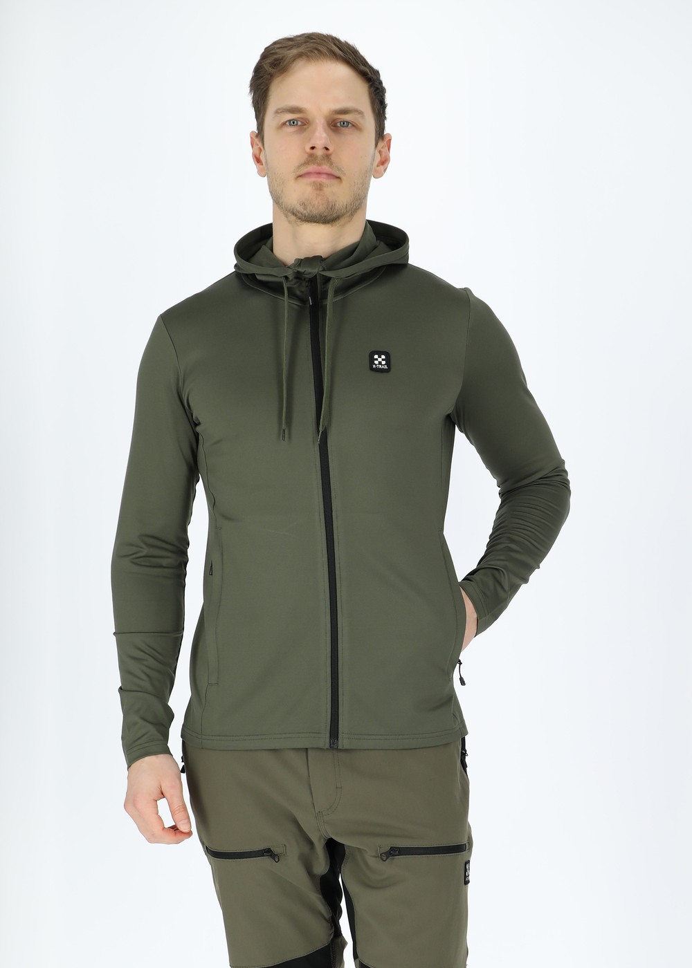 Active Fullzip Hood, Olive, M,  Hoodies Active Fullzip Hood, Olive, M,  Hoodies