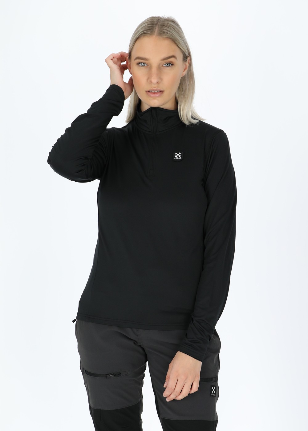 Active Halfzip W, Black, 48,  Sweatshirts