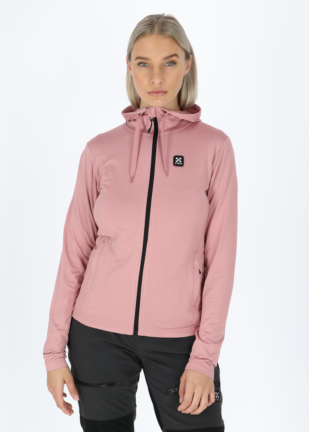 Active Fullzip Hood W, Dusty Rose, 40,  Hoodies Active Fullzip Hood W, Dusty Rose, 40,  Hoodies