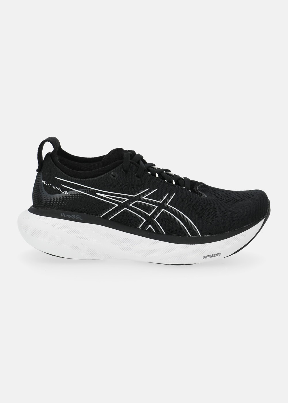 Gel-Nimbus 25, Black/Pure Silver, 37