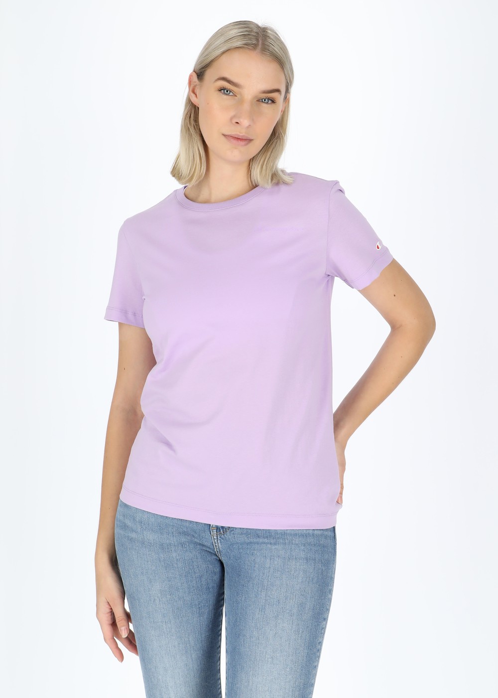 Crewneck T-Shirt, Lilac Breeze, S,  T-Shirts