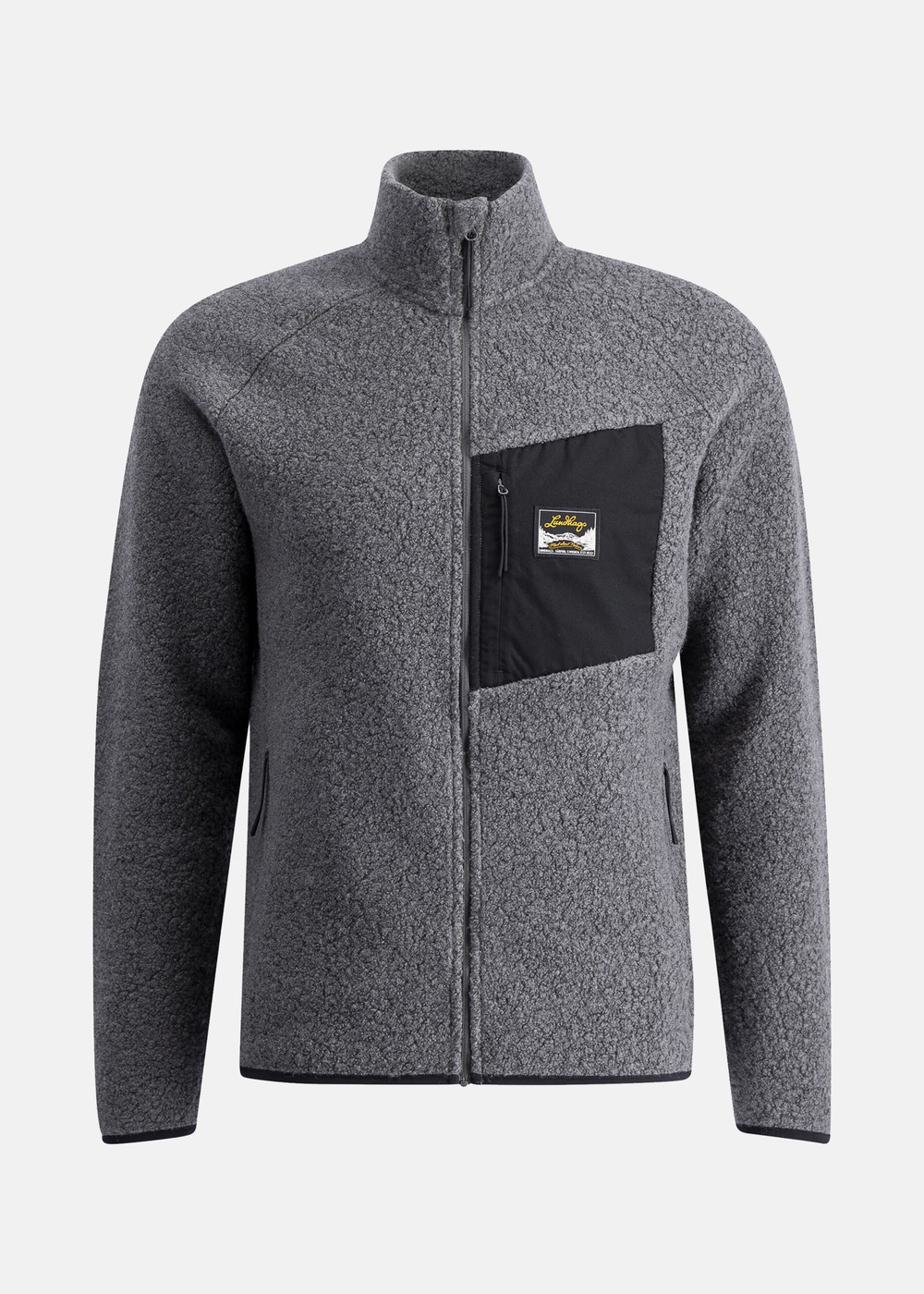 Flok Wool Ms Pile, Granite, S,  Fleecetröjor Flok Wool Ms Pile, Granite, S,  Fleecetröjor