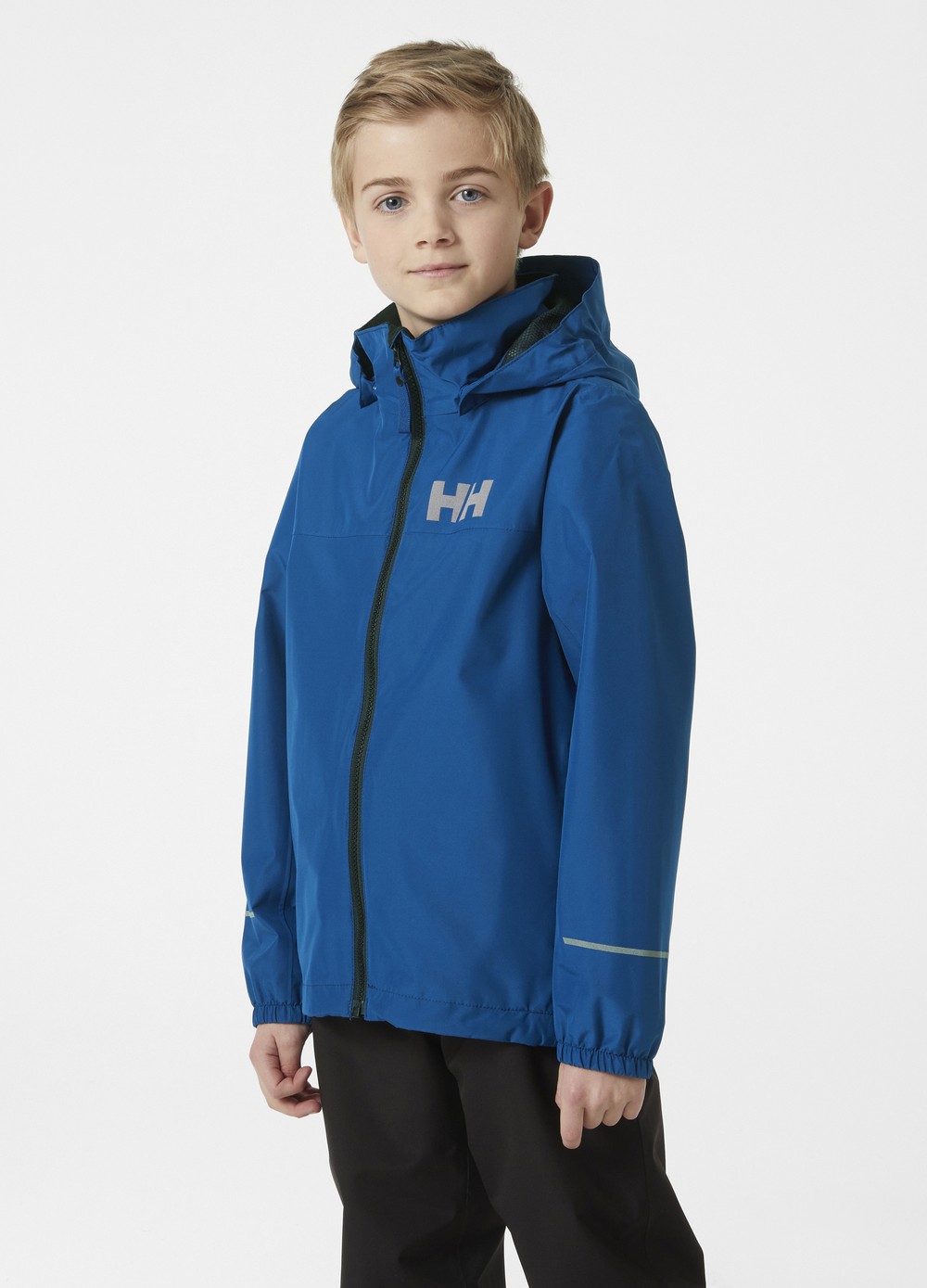 Jr Juell Rain Jacket, 606 Deep Fjord, 16,  Jackor