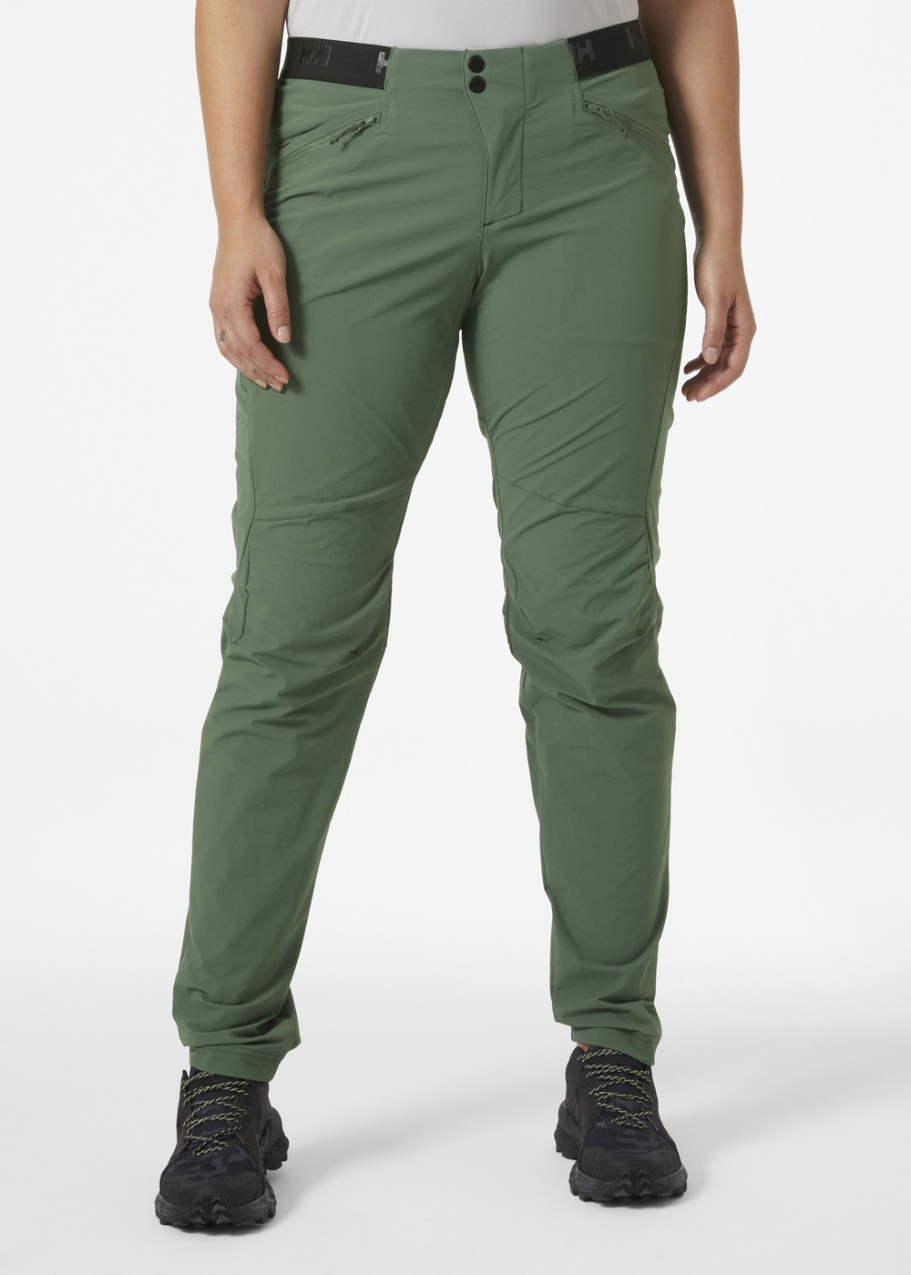 W Rask Light Softshell Pant, 476 Spruce, M,  Byxor