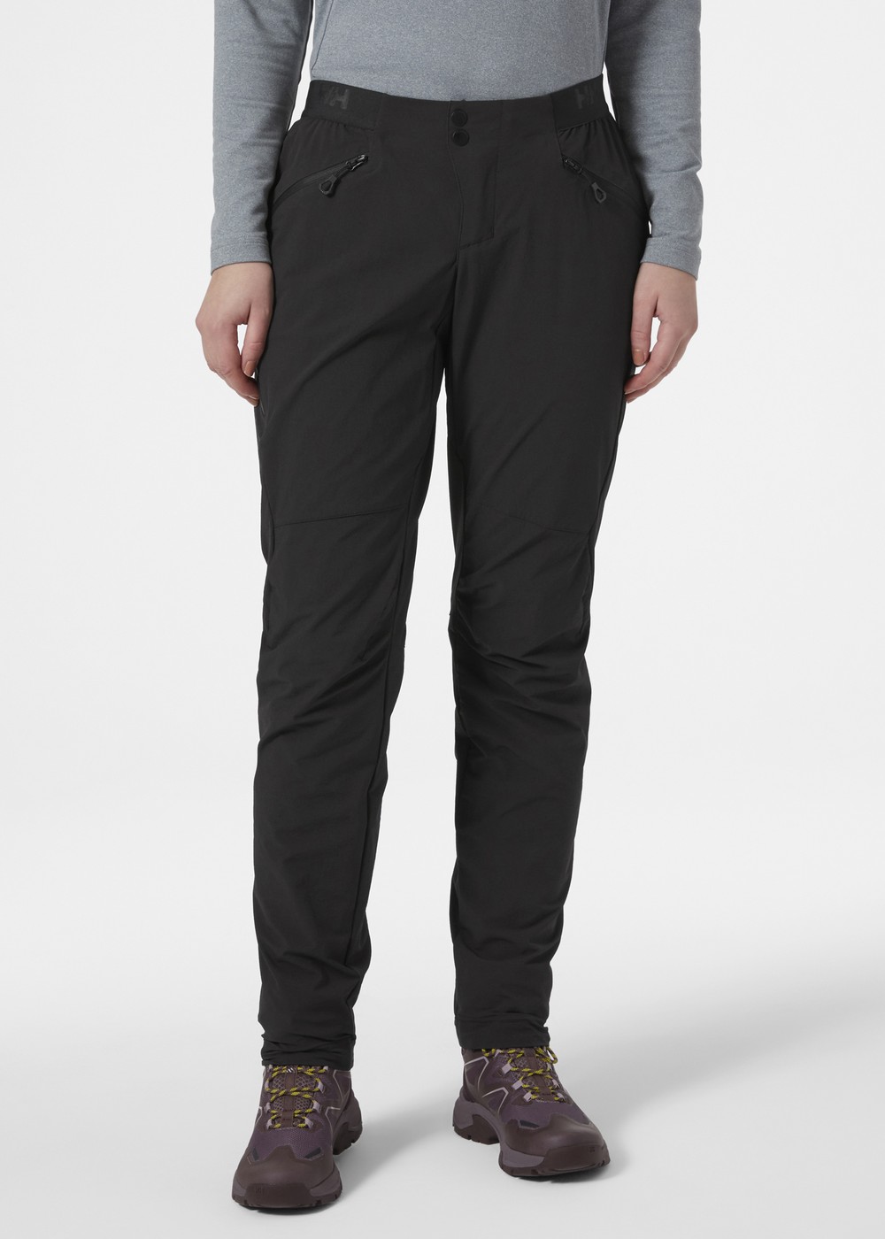 W Rask Light Softshell Pant, 990 Black, S,  Byxor