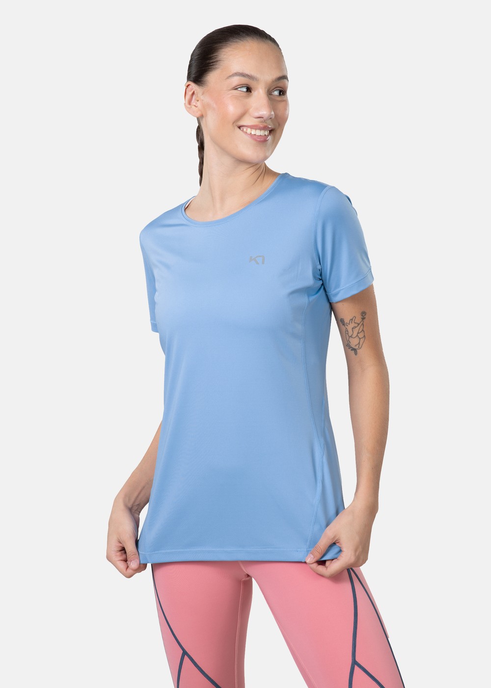 Nora 2.0 Tee, Pastel Light Blue, M,  Löpar-T-Shirts