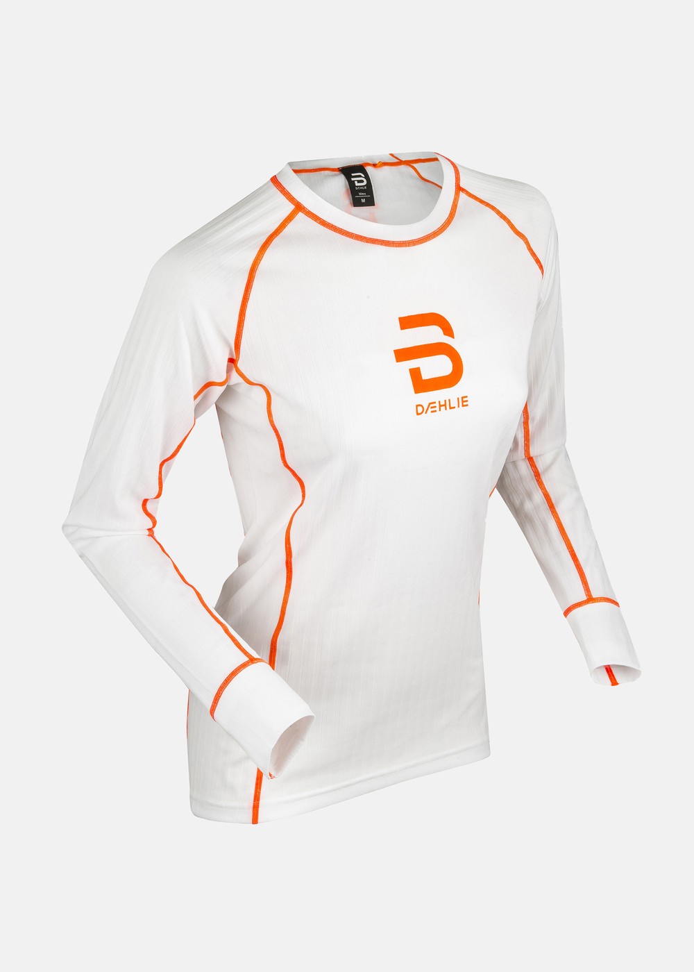 Endurance Tech Long Sleeve Wmn, Shocking Orange, Xl,  Träningströjor