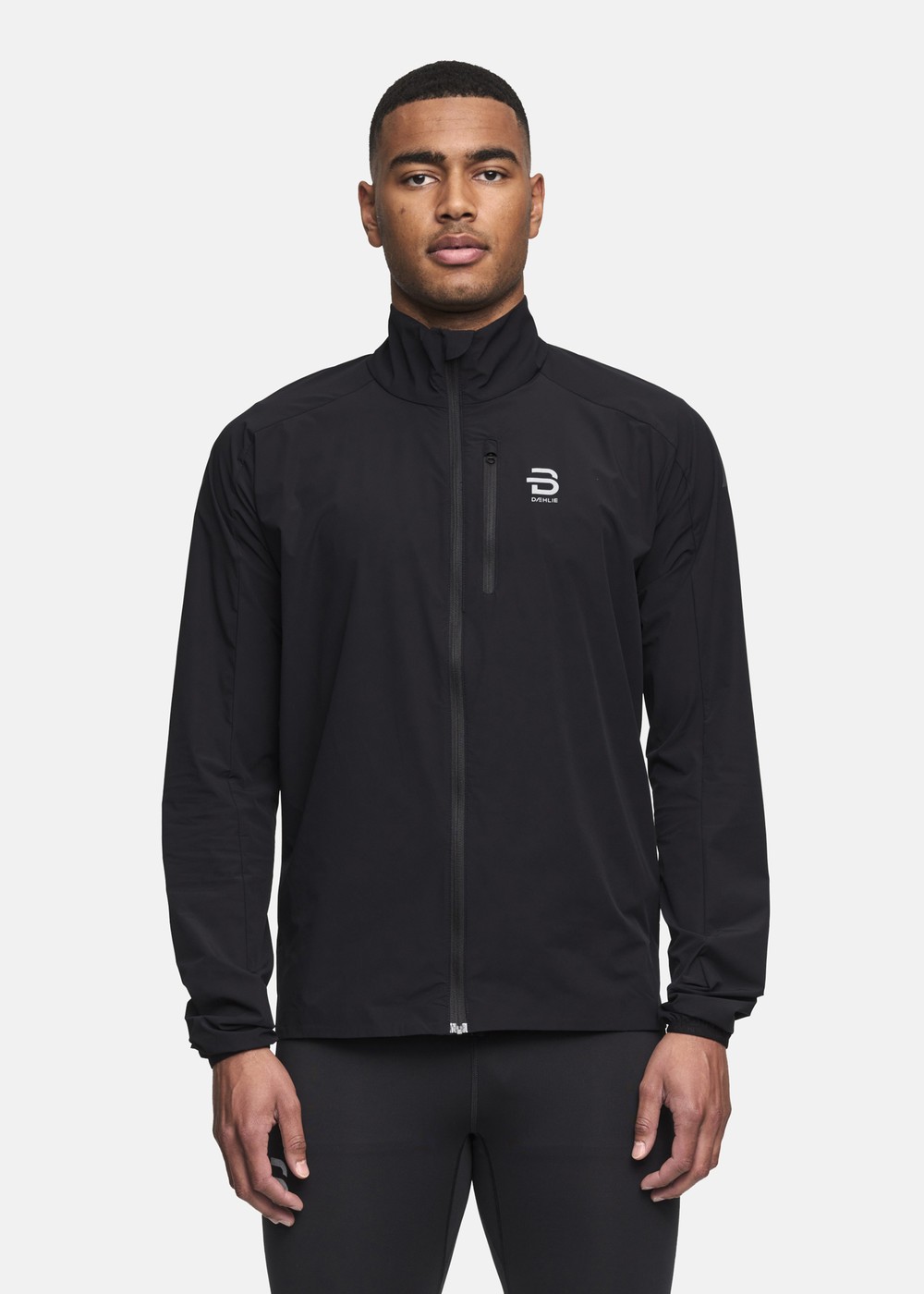 Jacket Athlete, Black, Xl,  Löparkläder