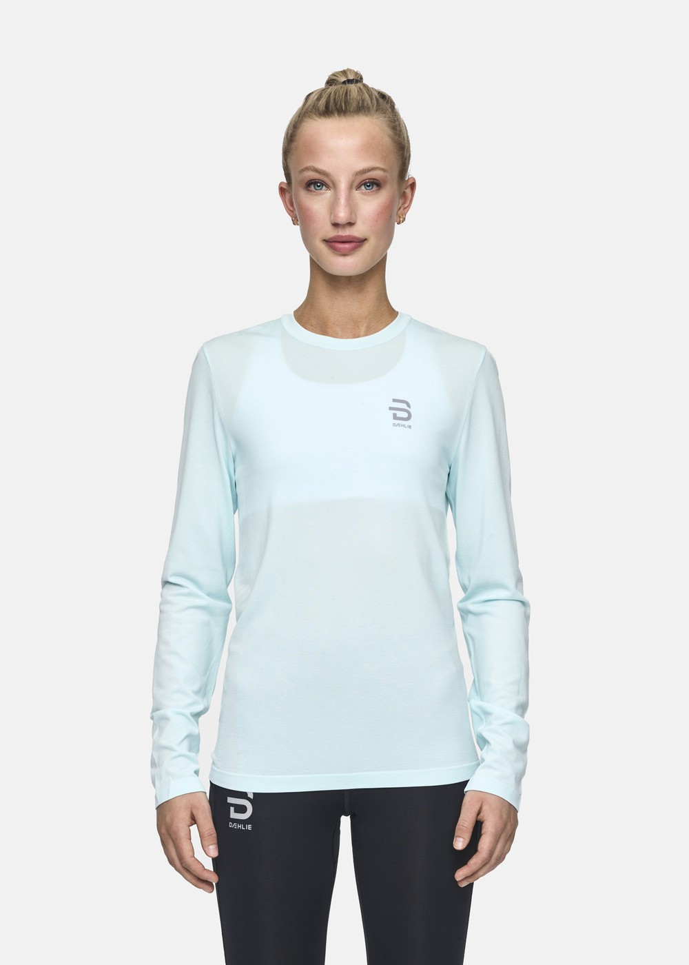 Long Sleeve Direction Wmn, Iced Aqua, M,  Löparkläder