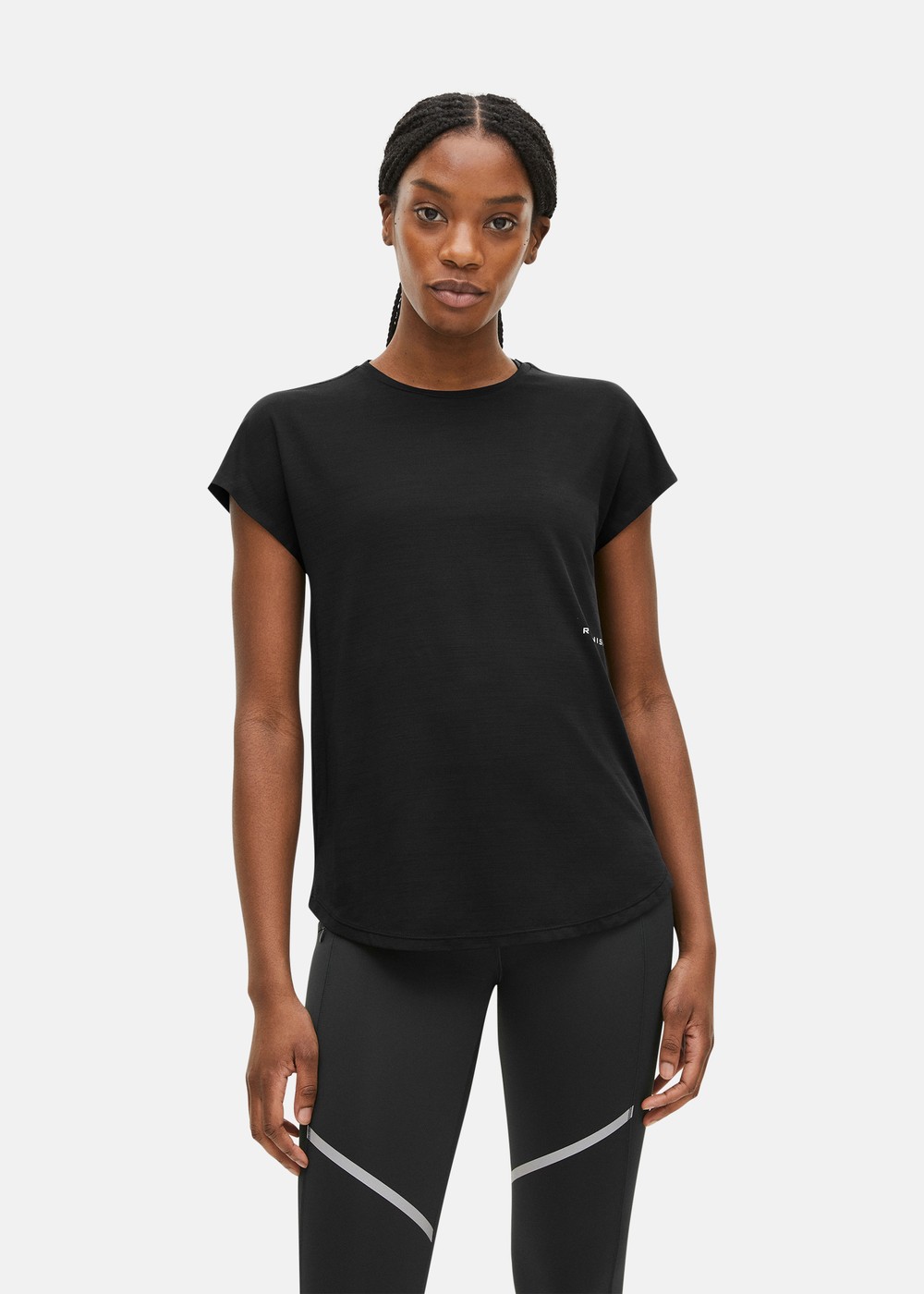 Eli Loose Tee, Black, Xs,  Löpar-T-Shirts Eli Loose Tee, Black, Xs,  Löpar-T-Shirts