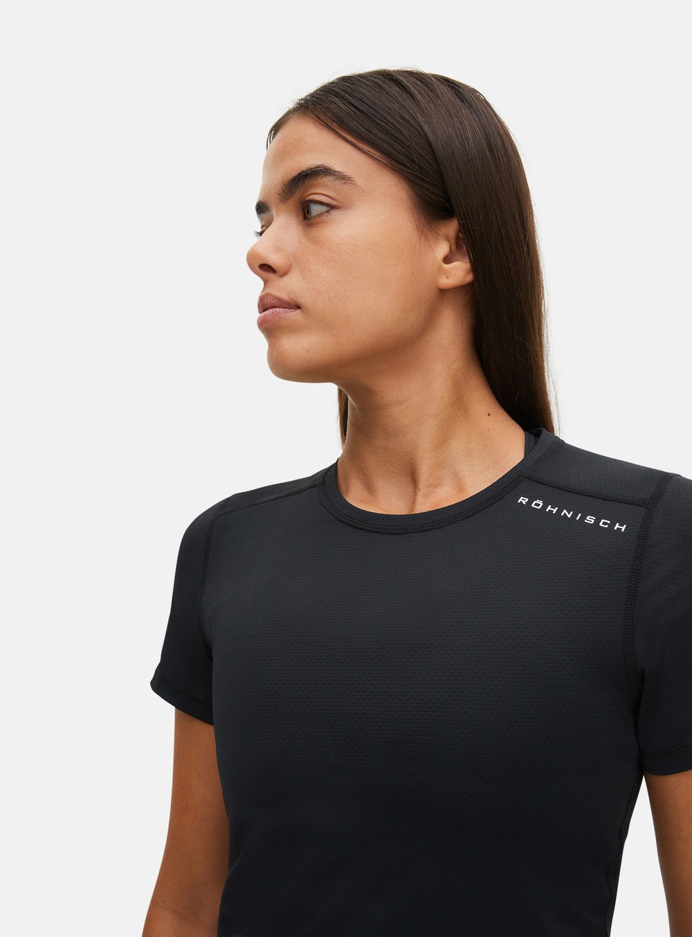 Jacquard Tee, Black, Xs,  Tränings-T-Shirts