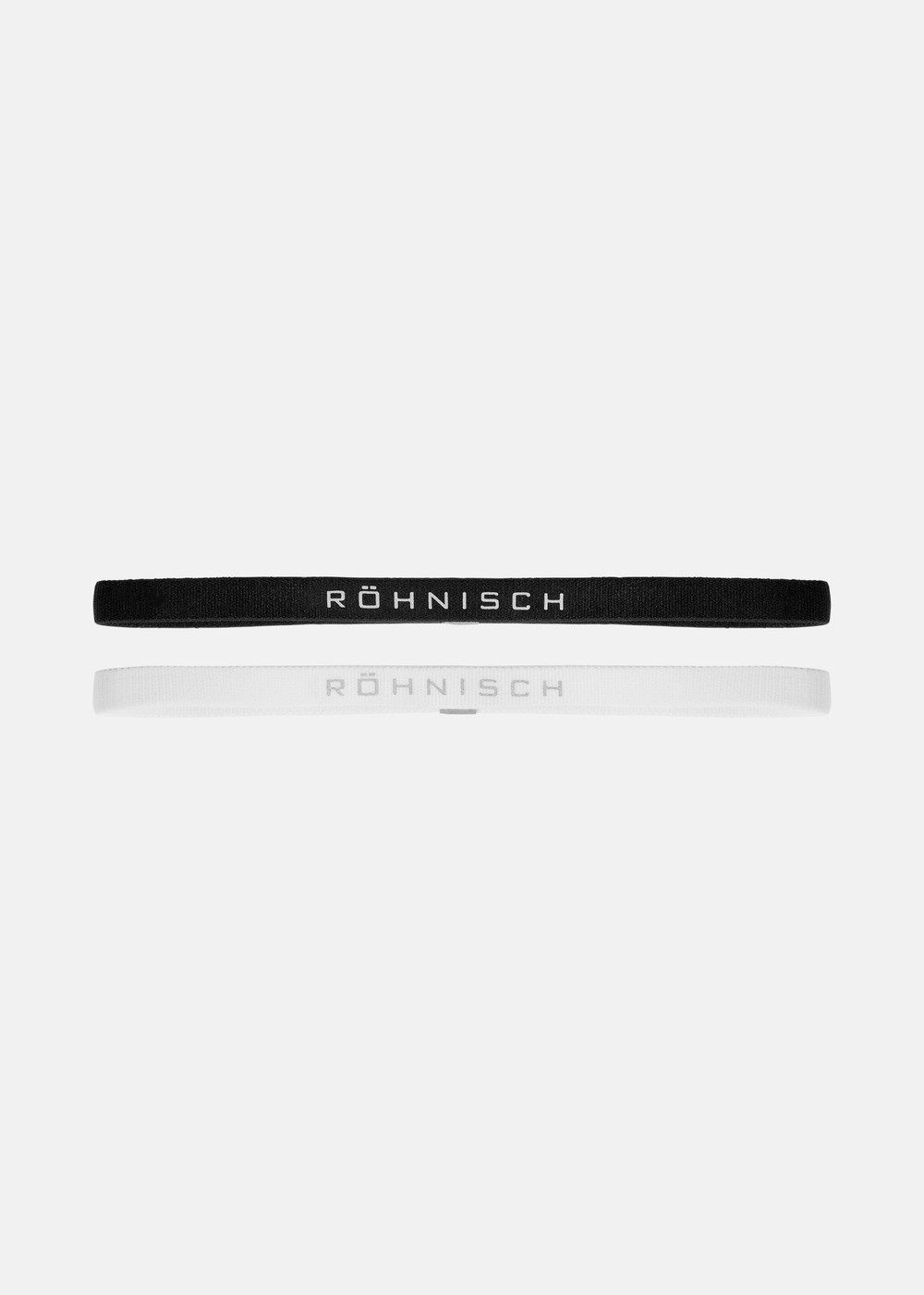 2-Pack Sport Headband, Black/White, Onesize,  Pannband