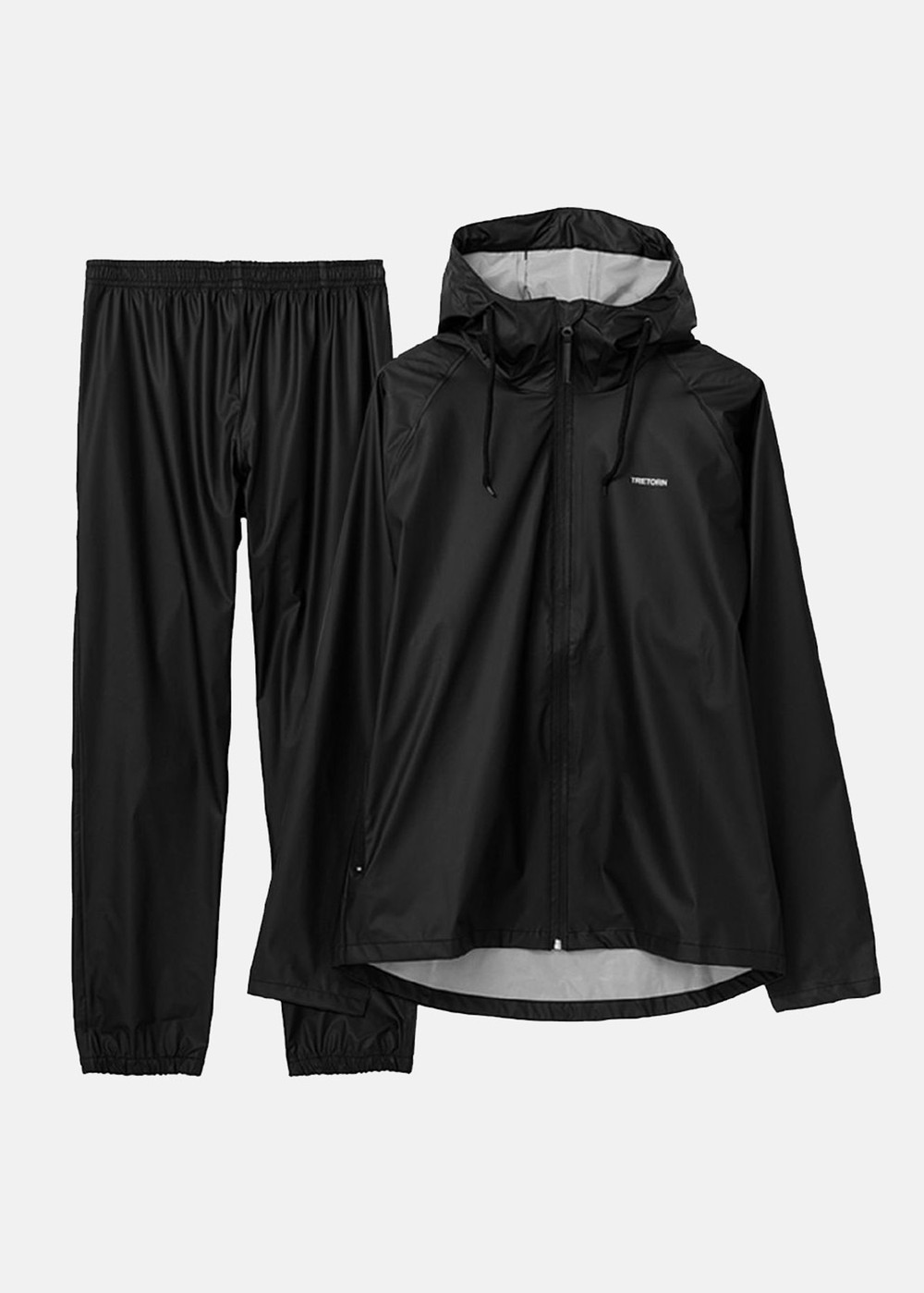 Packable Rainset, 010/Black, S,  Set Regnjackor + Byxor Packable Rainset, 010/Black, S,  Set Regnjackor + Byxor