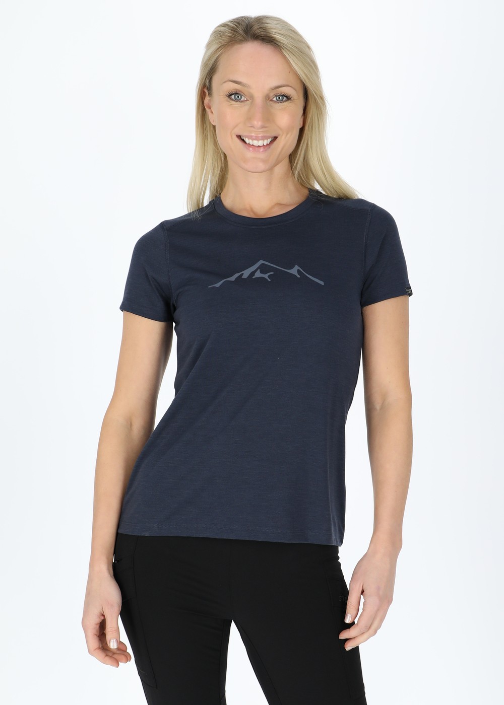 Trondheim Lyocell Tee W, Navy, 36,  T-Shirts