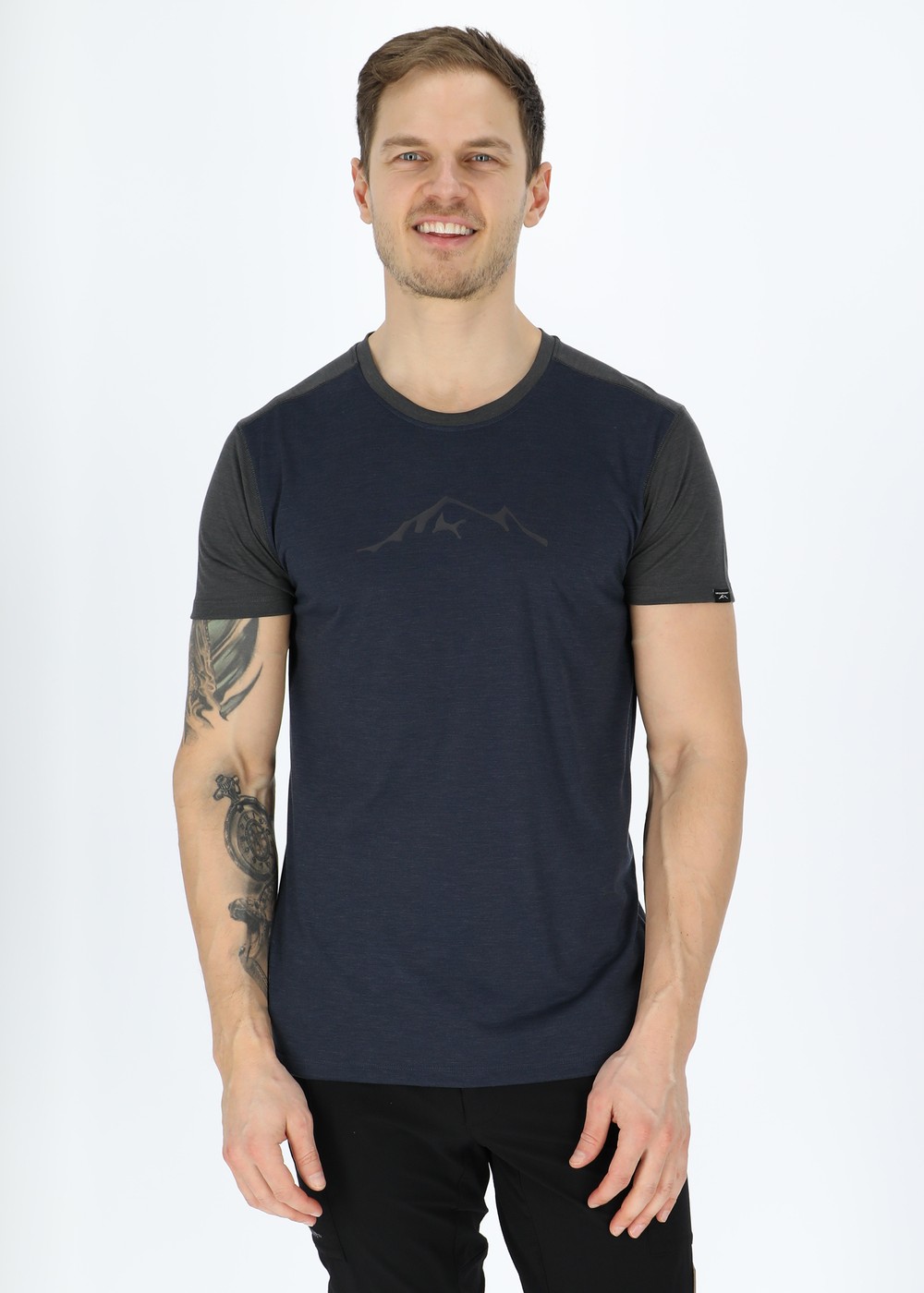 Trondheim Lyocell Tee, Navy/Charcoal, 3xl,  T-Shirts Trondheim Lyocell Tee, Navy/Charcoal, 3xl,  T-Shirts