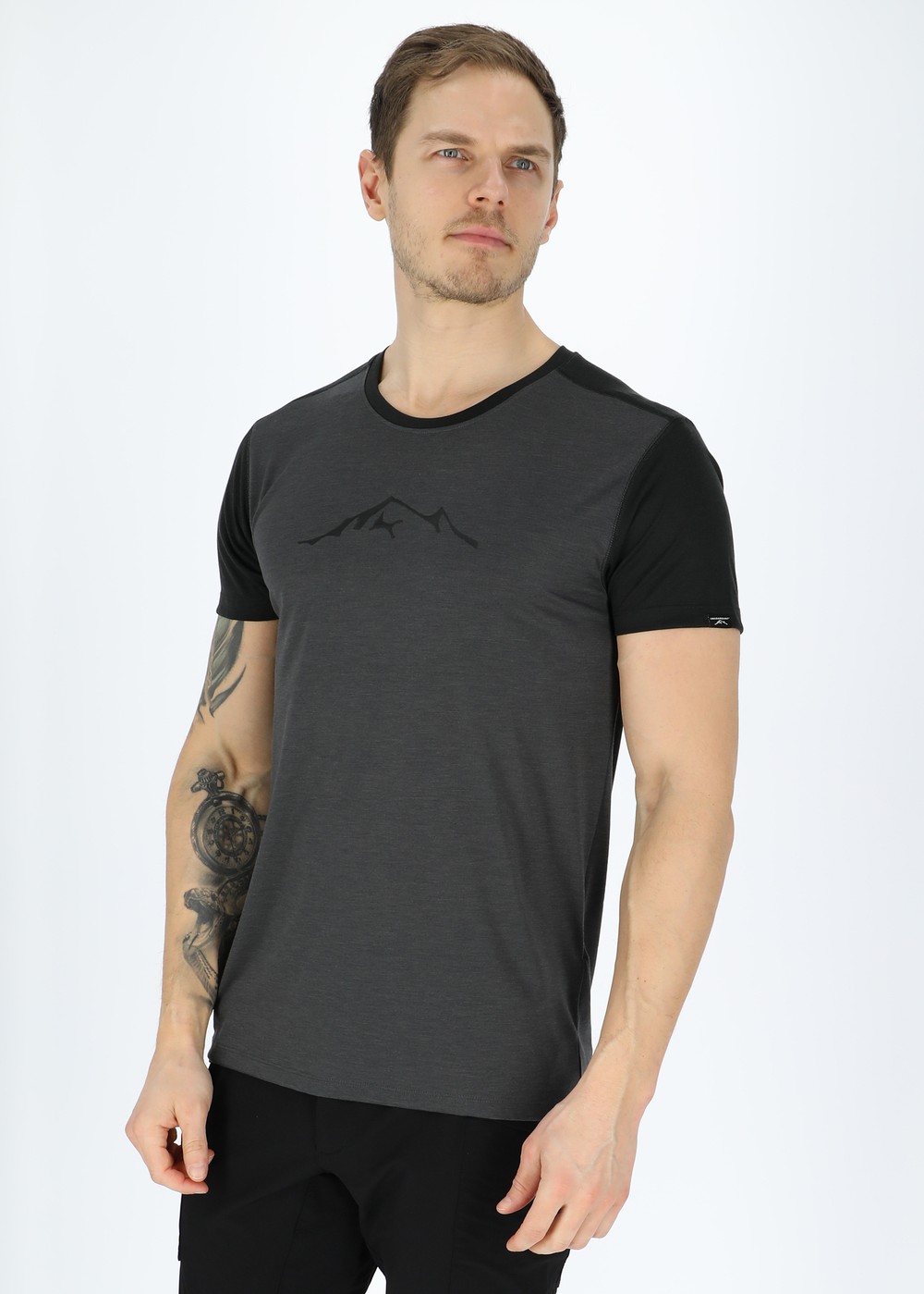 Trondheim Lyocell Tee, Charcoal/Black, Xl,  T-Shirts