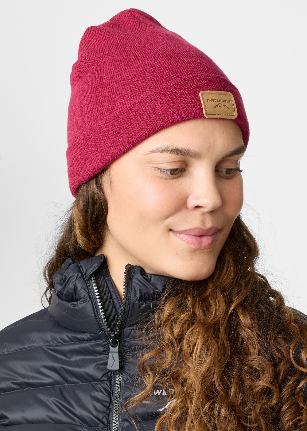 Nordkap Logo Wool Hat, Burgundy, Onesize,  Mössor Och Handskar
