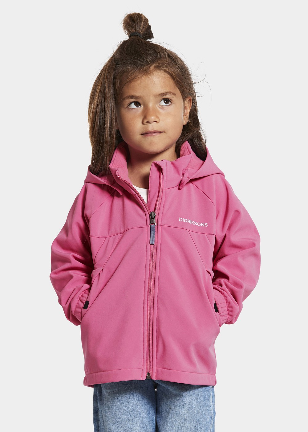 Dellen Kids Jkt 4, Sweet Pink, 90,  Softshelljackor