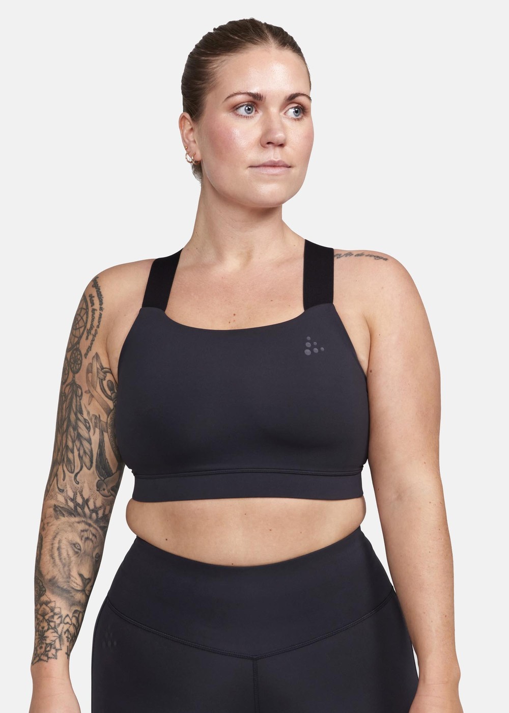 Adv Essence Plus Sport Top W, Black, 3x,  Sport-Bh