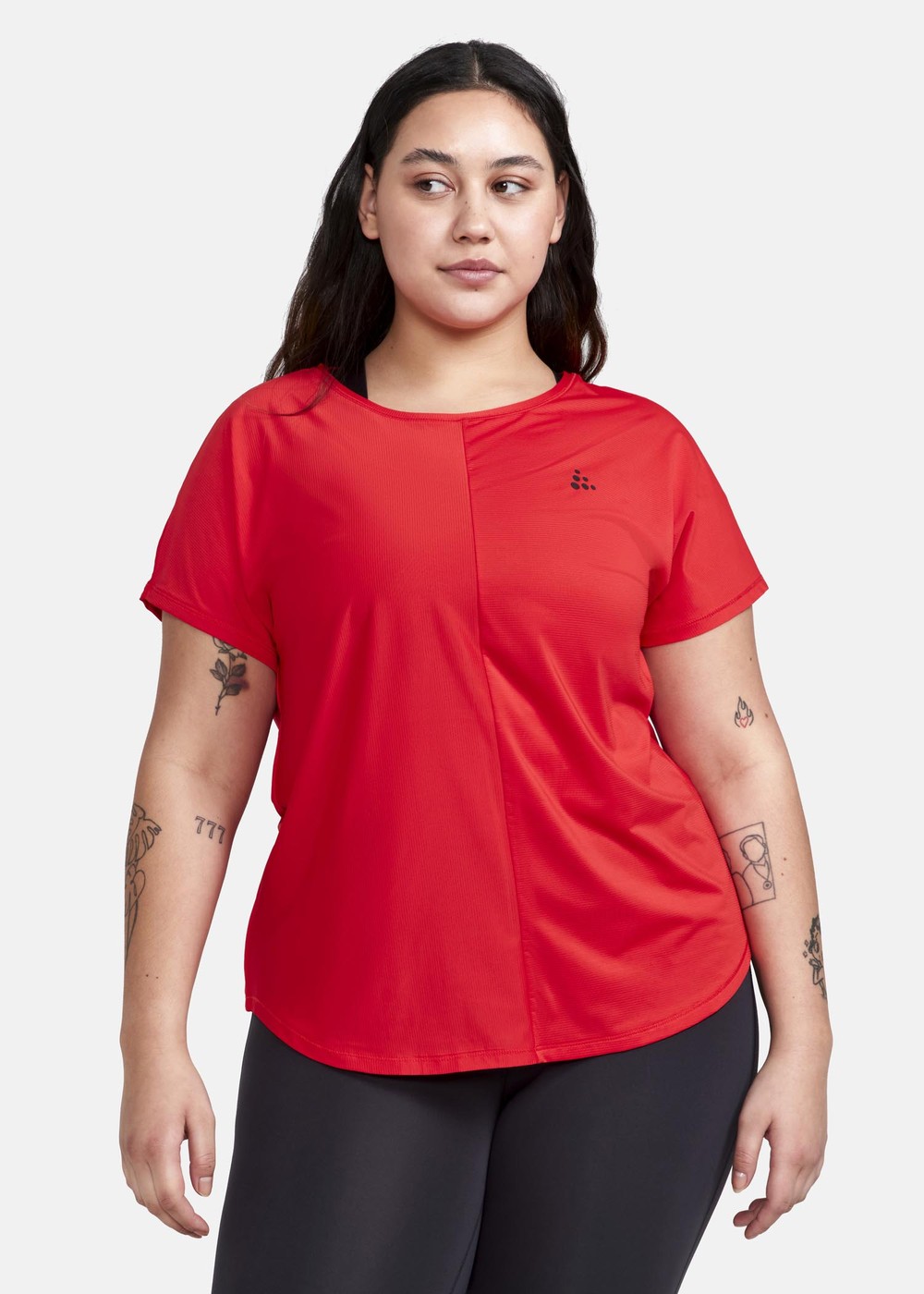 Core Essence Ss Plus Tee W, Reddish, 4x,  Löpar-T-Shirts Core Essence Ss Plus Tee W, Reddish, 4x,  Löpar-T-Shirts
