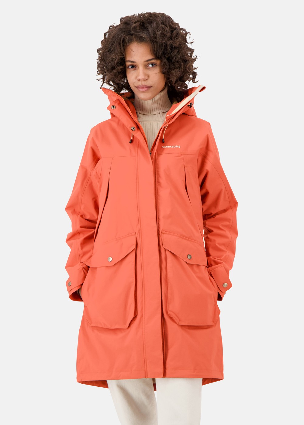 Thelma Wns Parka 9, Brique Red, 32,  Vårjackor Thelma Wns Parka 9, Brique Red, 32,  Vårjackor