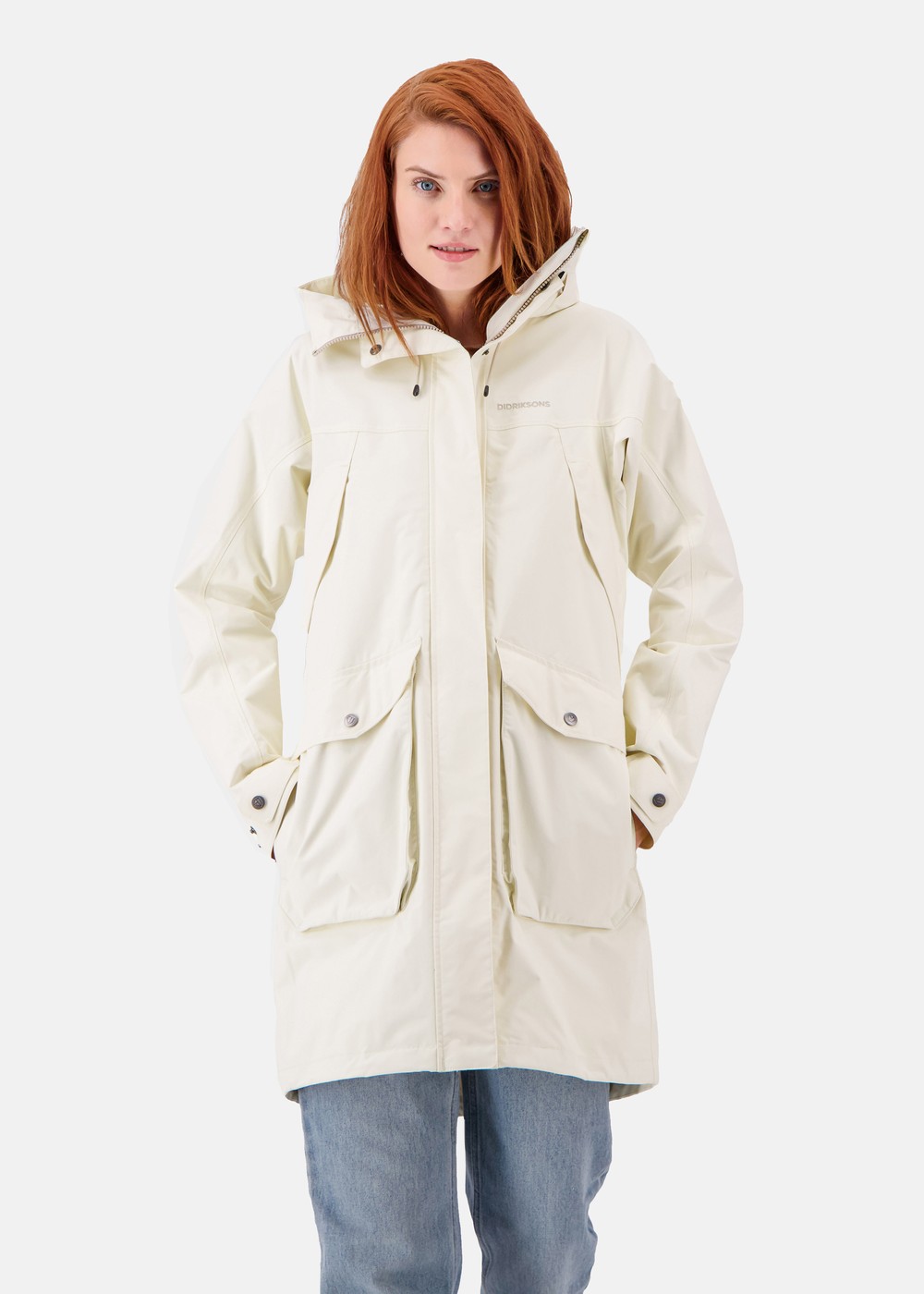 Thelma Wns Parka 9, Cream White, 52,  Vårjackor