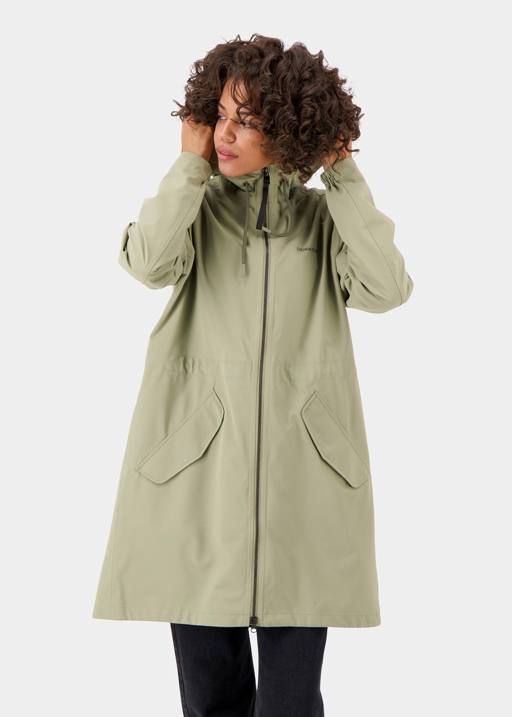 Marta Wns Parka 2, Mistel Green, 44,  Jackor