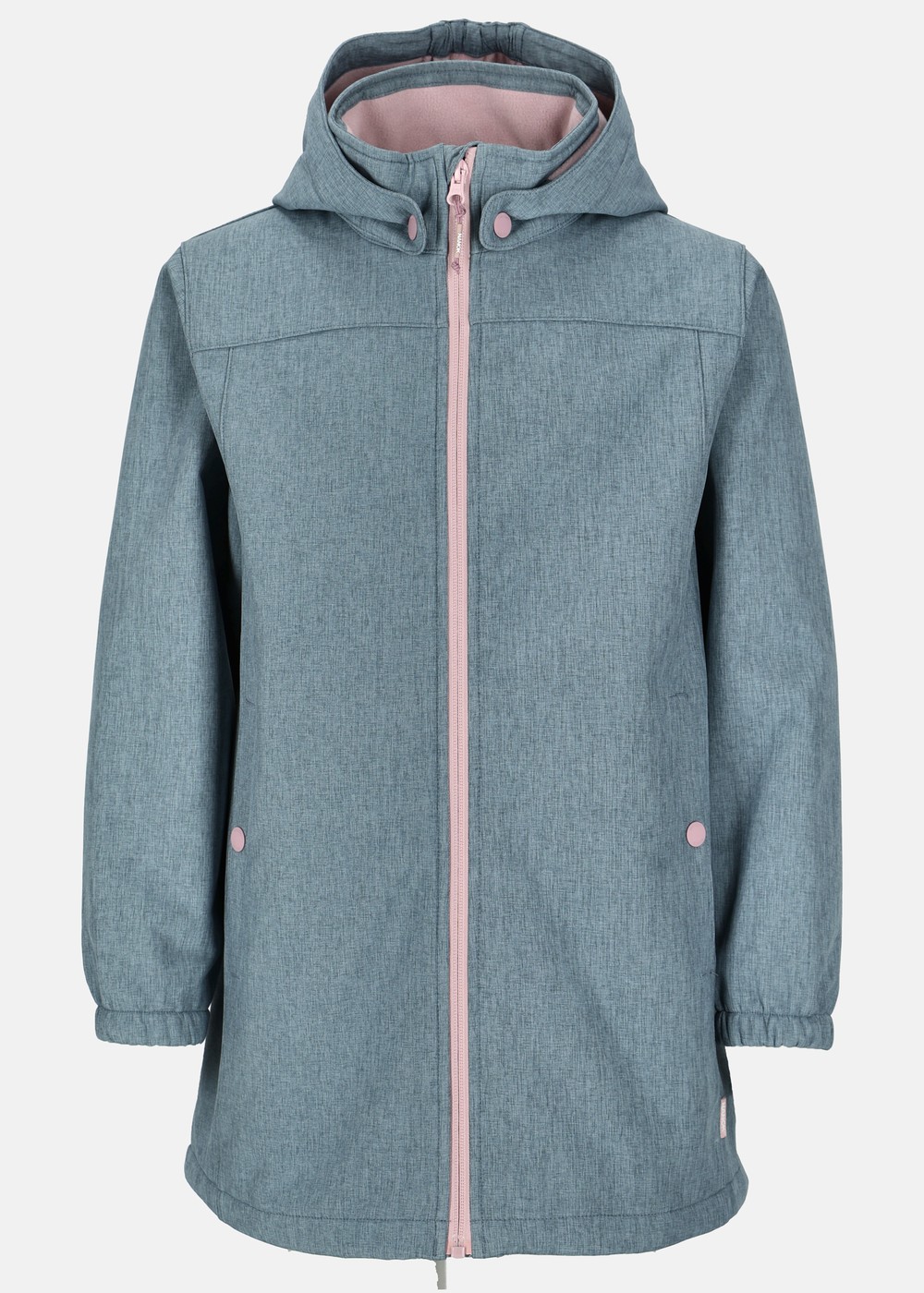 Ganika Softshell Jr, Dusty Blue Melange, 98,  Softshelljackor