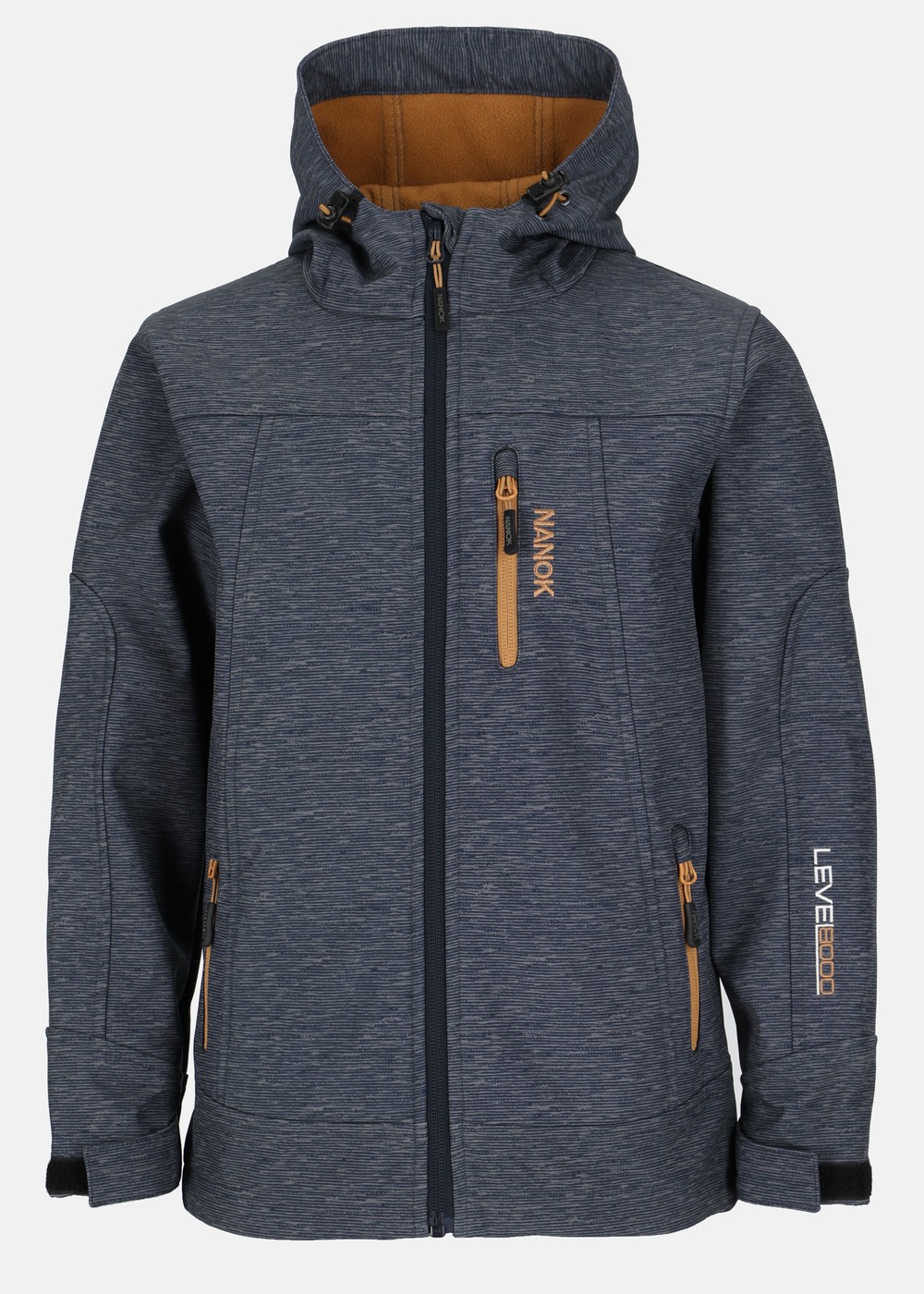 Rock Softshell Jr, Navy/Beige, 128/134,  Softshelljackor