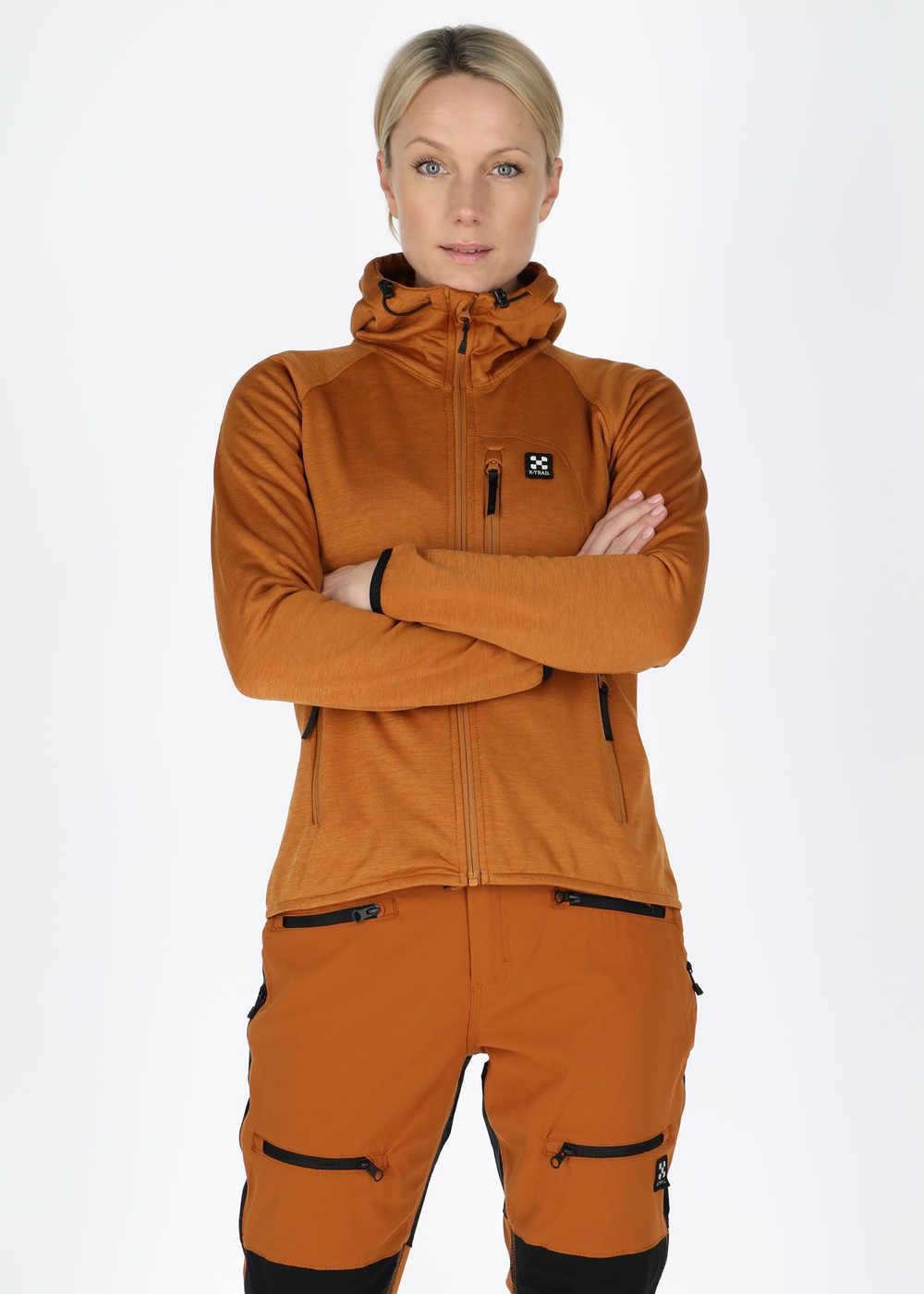 Colorado Stretch Melange Hood W, Almond Melange, 34,  Tröjor Colorado Stretch Melange Hood W, Almond Melange, 34,  Tröjor