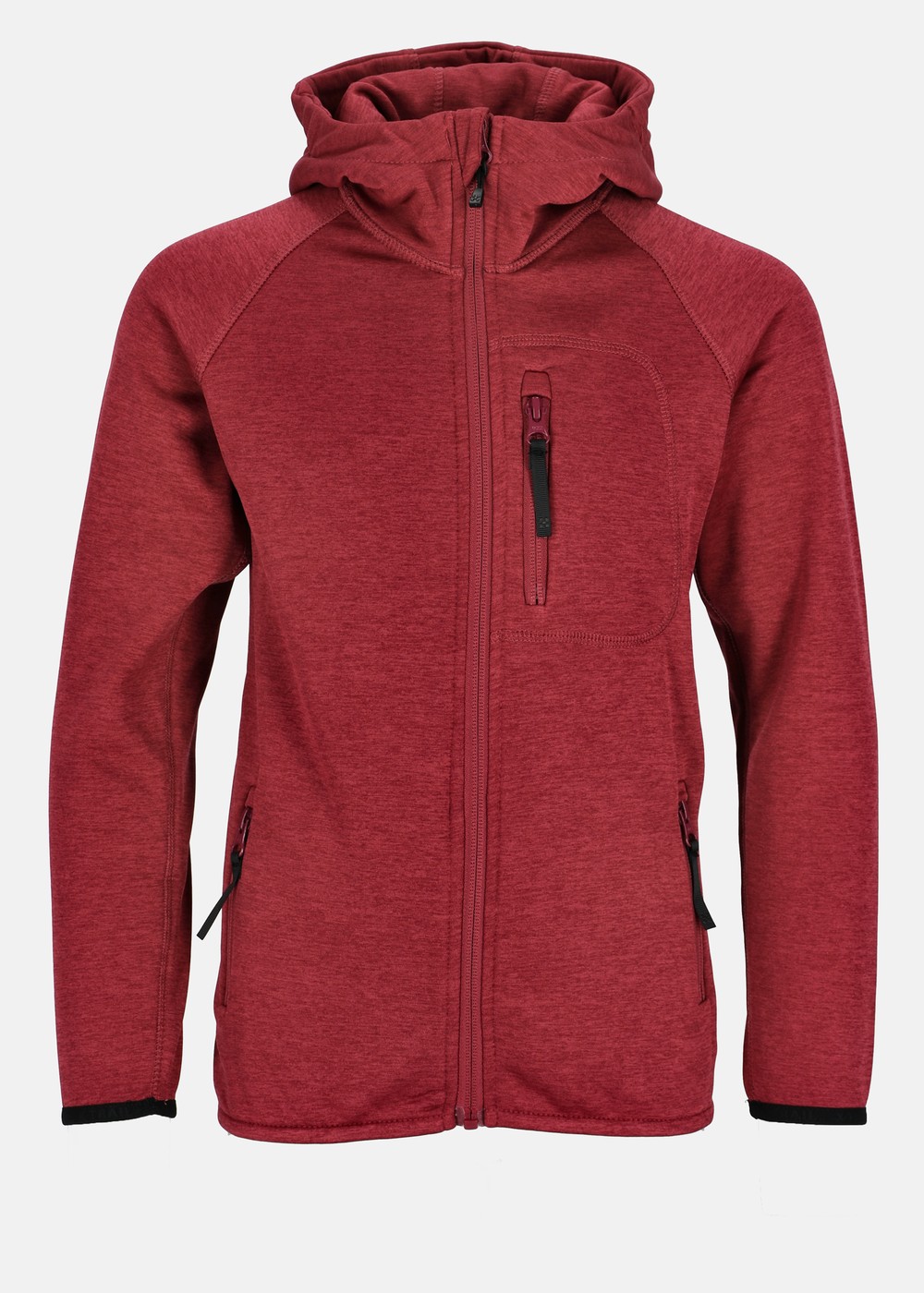 Colorado Stretch Melange Hood Jr, Burgundy Melange, 160,  Hoodies Colorado Stretch Melange Hood Jr, Burgundy Melange, 160,  Hoodies
