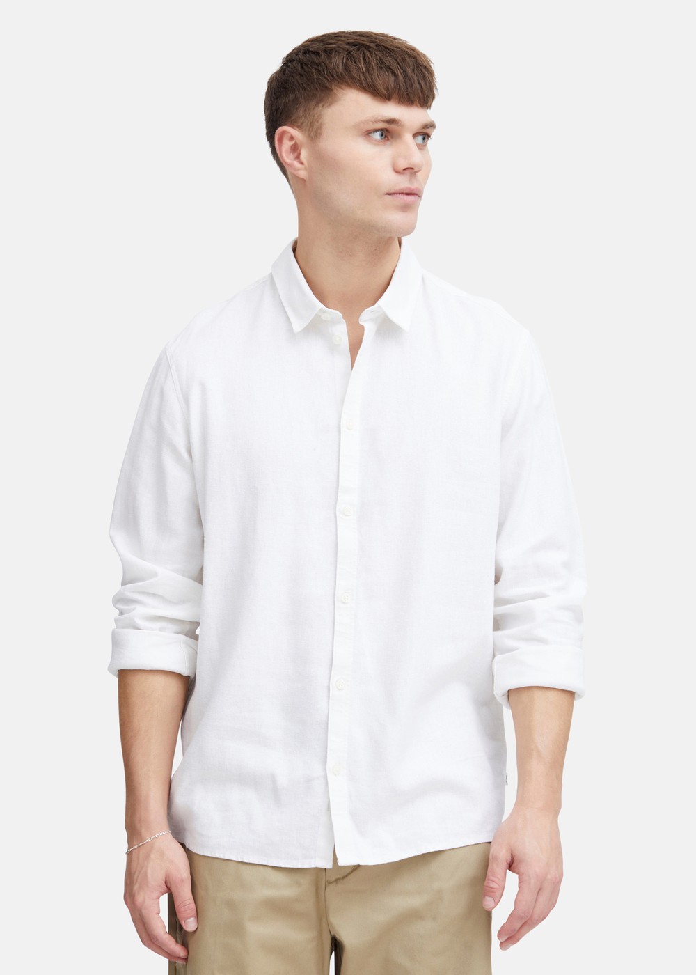 Sdenea Allan Ls, White, 2xl,  Långärmade Skjortor Sdenea Allan Ls, White, 2xl,  Långärmade Skjortor