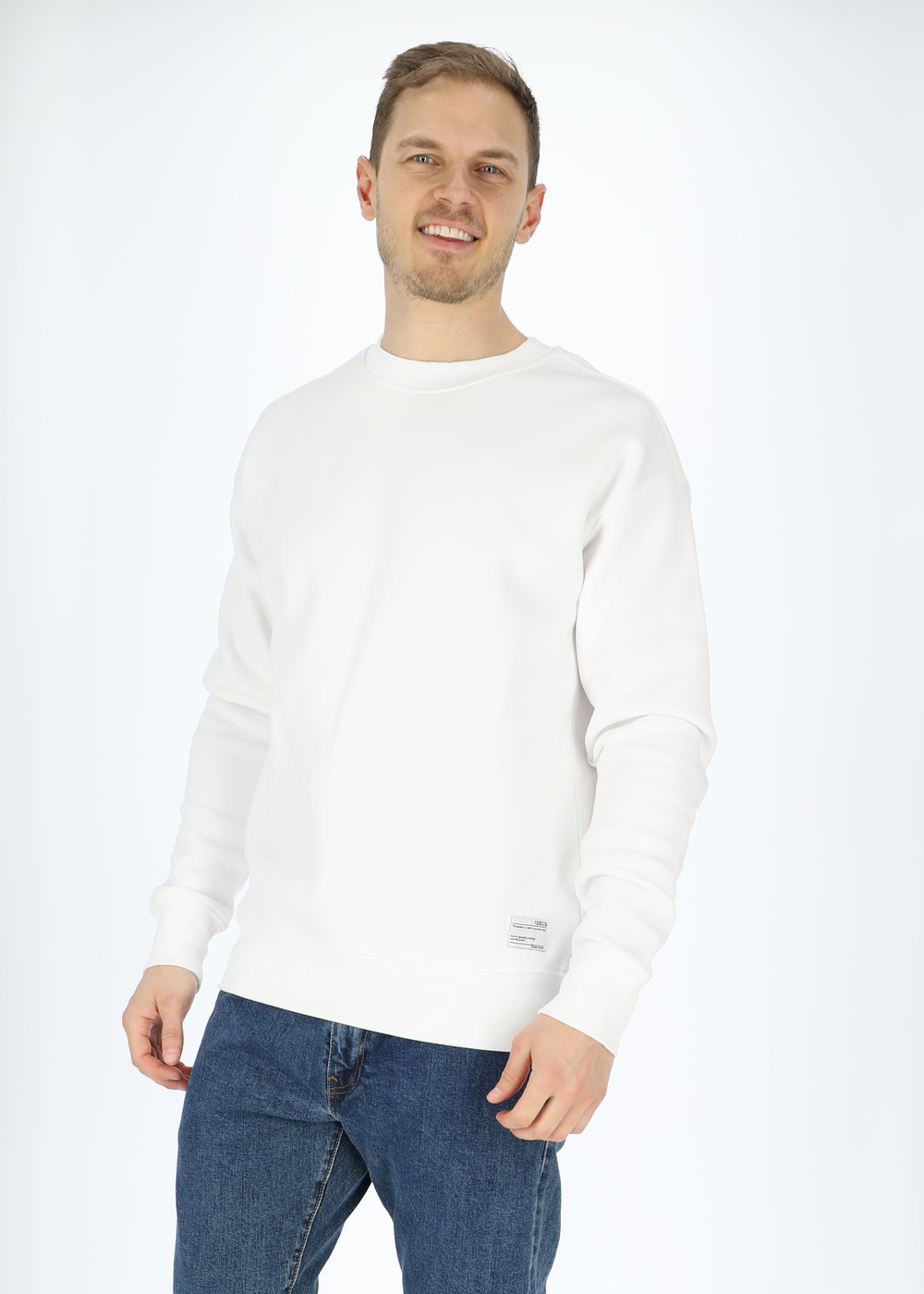 Sdlenz Crew Sw, White, L,  Sweatshirts