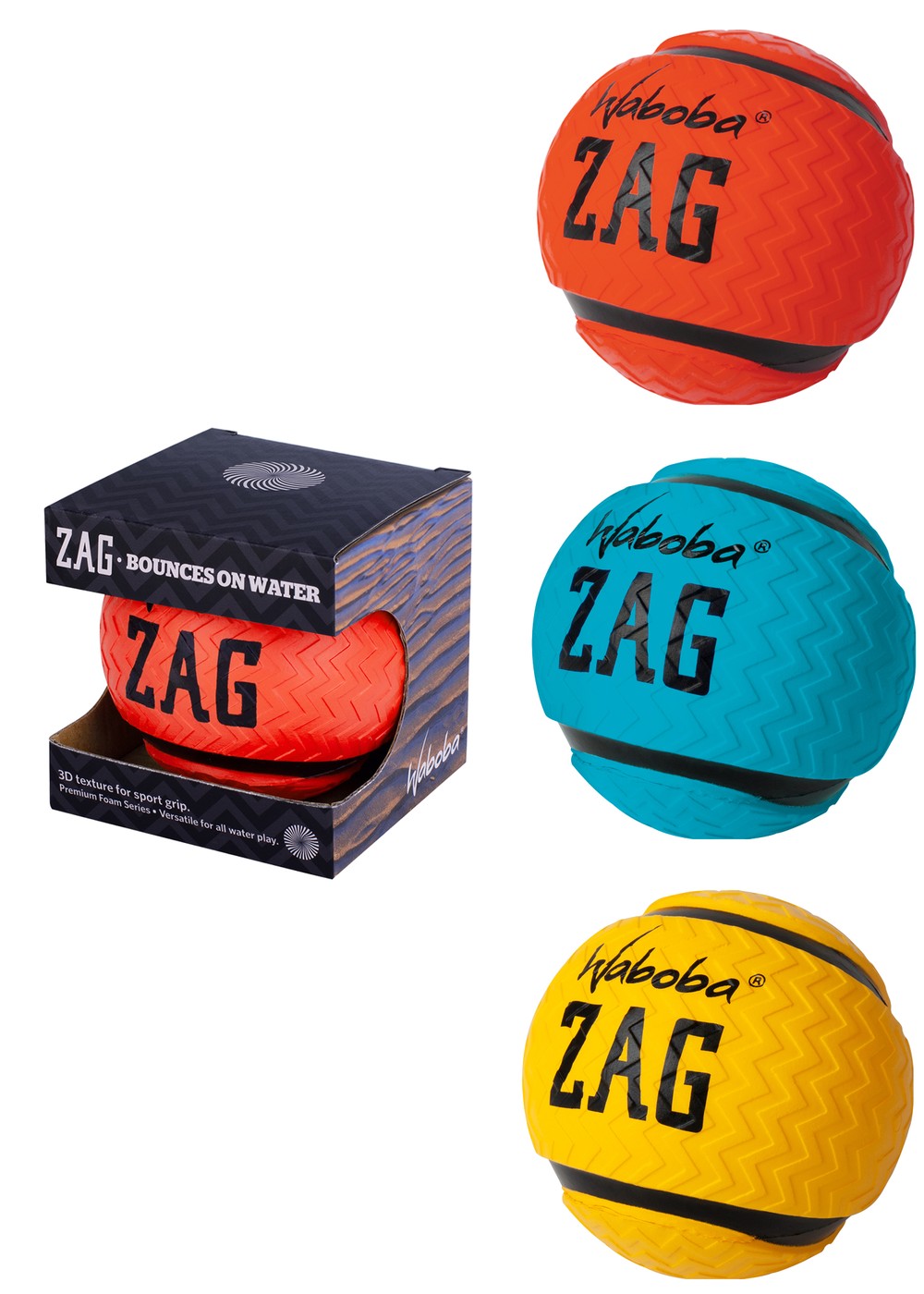 Zag, Sort Färger, Onesize,  Bollar