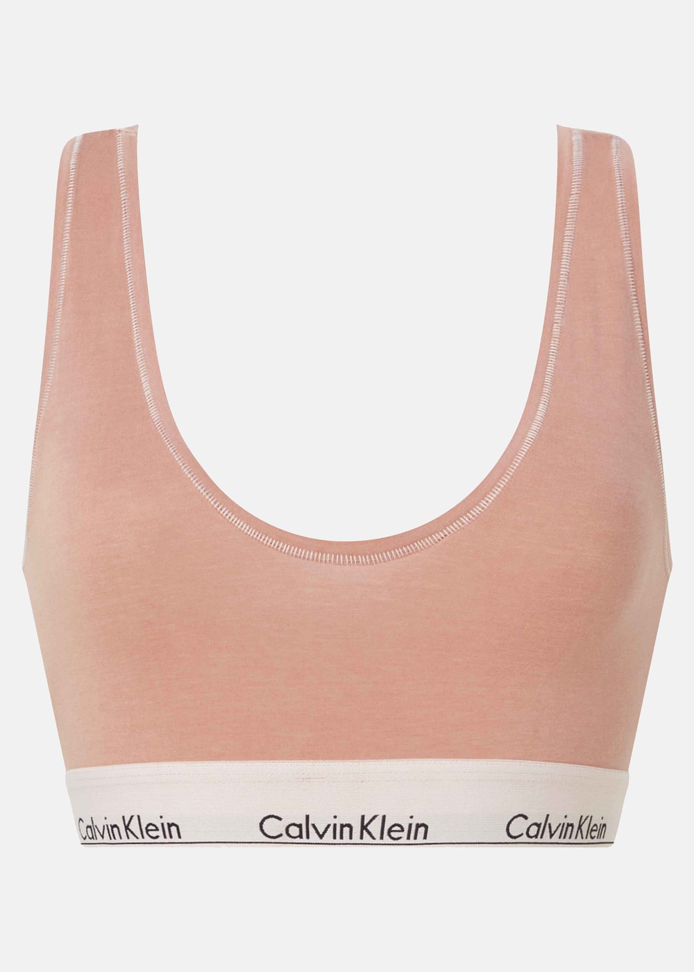 Unlined Bralette, Rust, L,  Bh