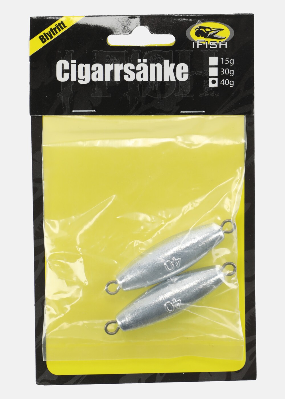 Cigarrsänke Blyfritt 40g,