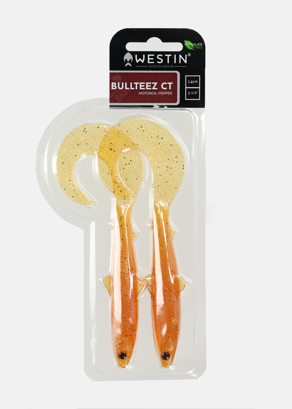 Bullteez Curltail, Motoroil Pepper, 14,  Jiggar