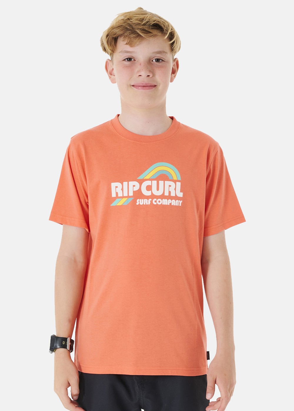 Surf Revival Mumma Tee-Boy, Peach, 8,  T-Shirts