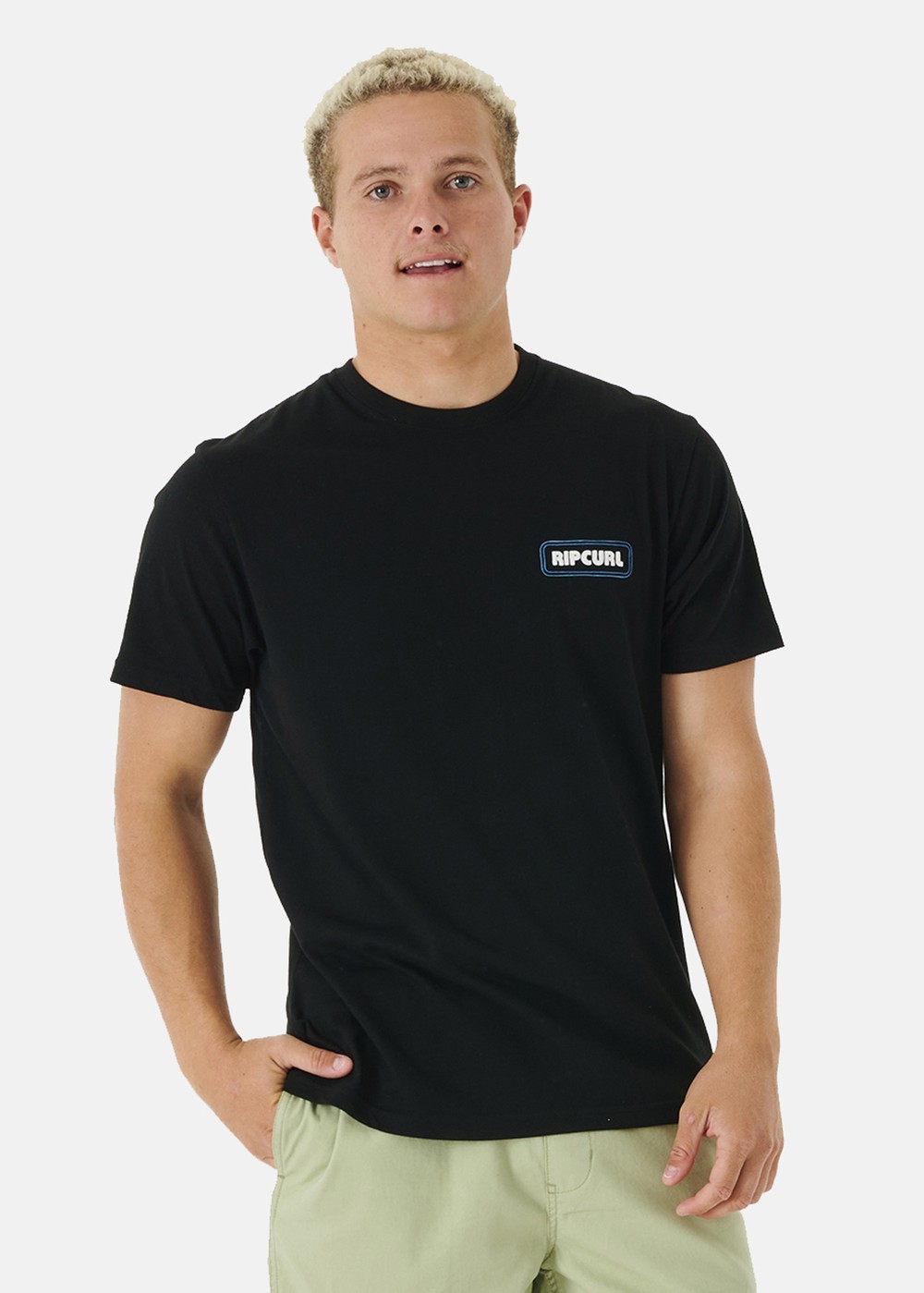 Surf Revivial Sunset Tee, Black, S,  T-Shirts