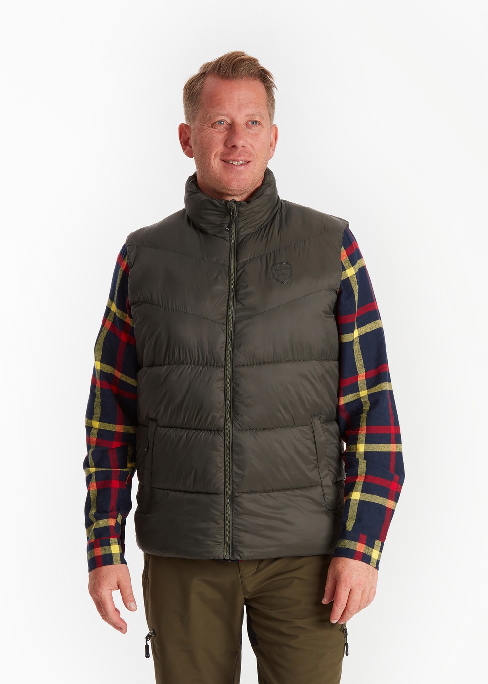 Jonathan Waistcoat, Dark Olive, M,  Västar