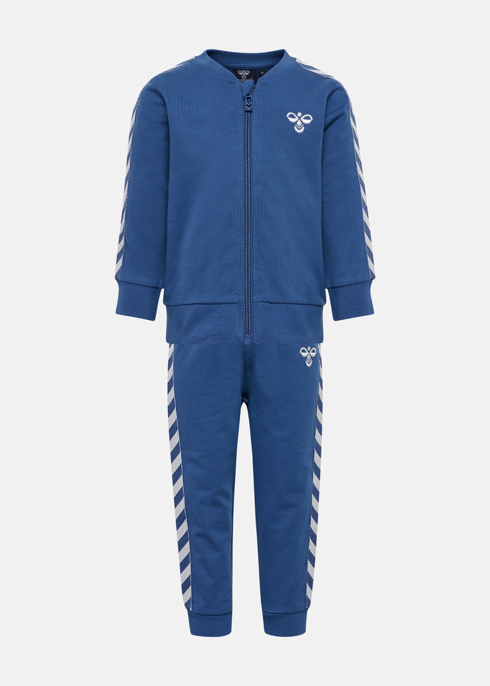 Hmlbille Tracksuit, True Navy, 98,  Träningskläder | Fotboll//SPORTER//Fotbollsskor//Sport & aktivitet | Padelspecialisterna