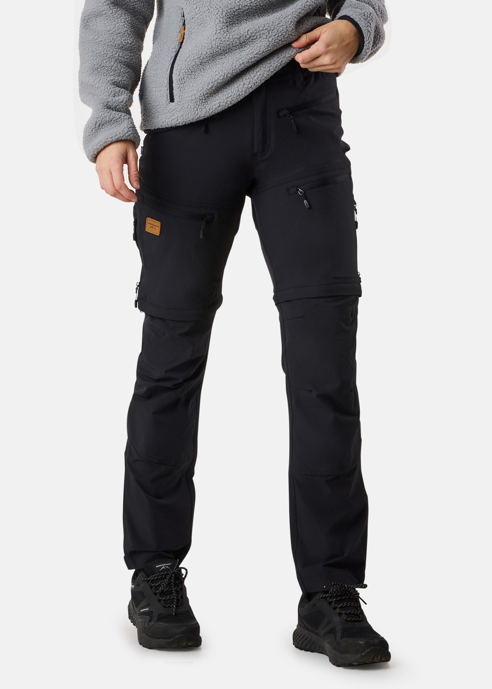 Lofoten Stretch Zip- Off Pants W, Black/Black, 48,  Byxor | Skor//Dam//Sneakers | Padelspecialisterna