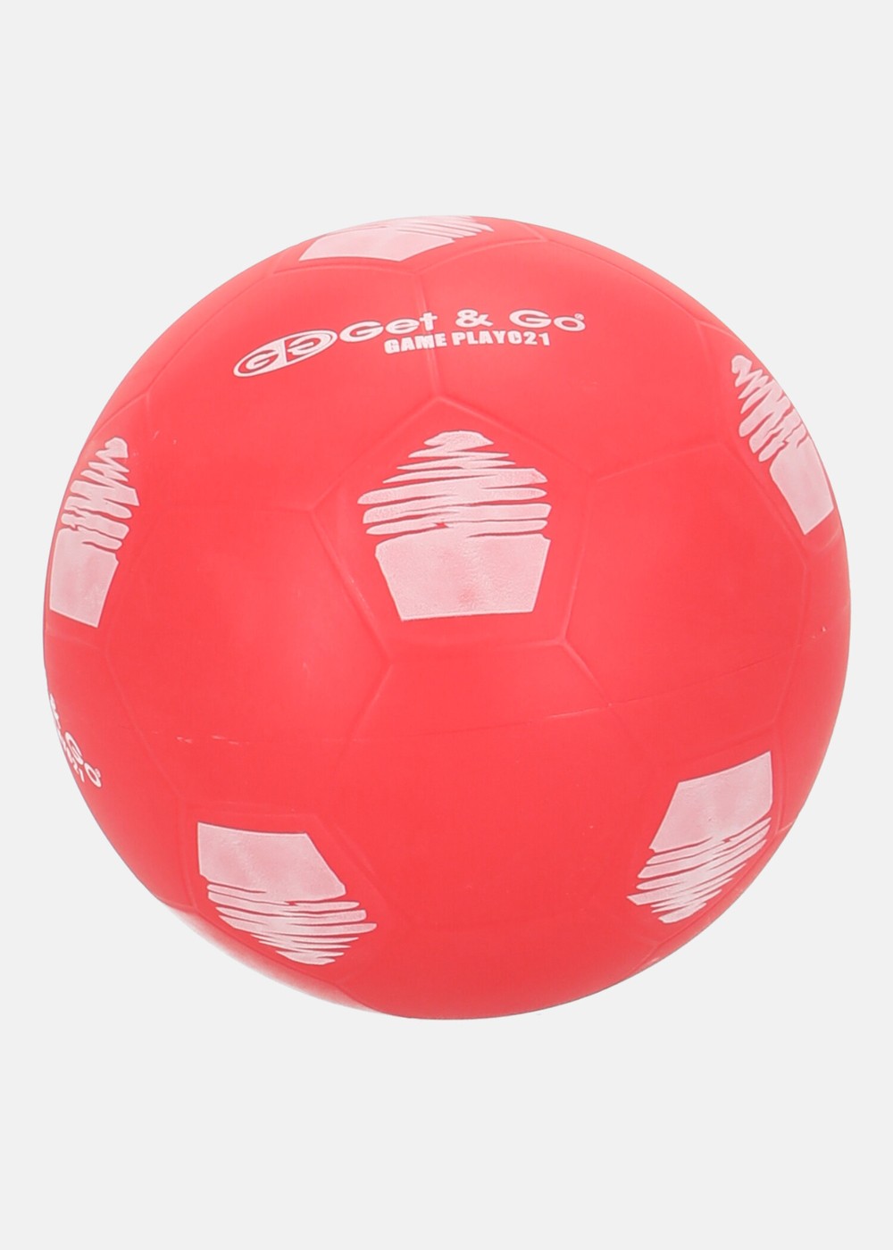 Football Pvc, Red/White/Anthracite, 21cm,  Fotbollar