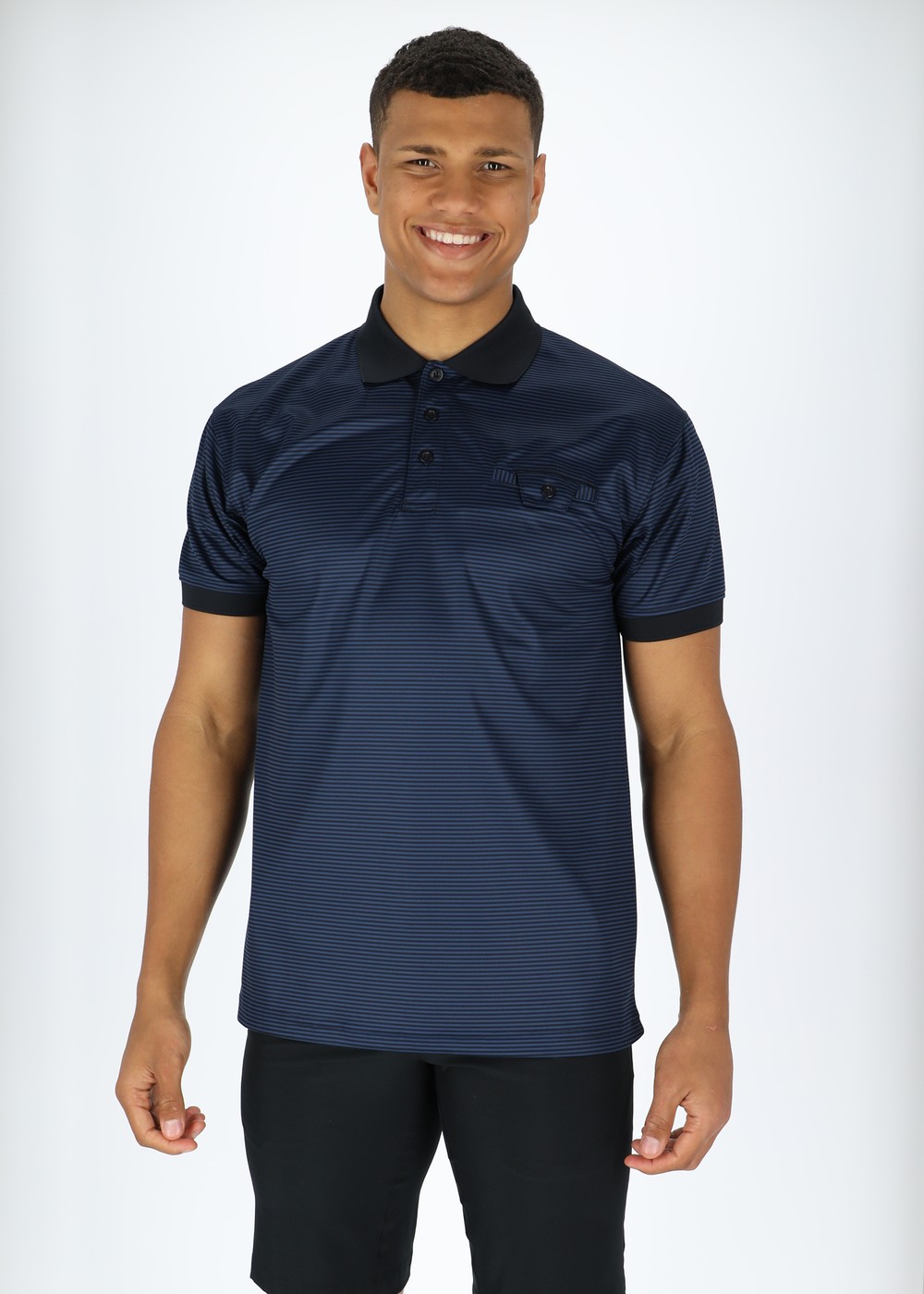 Shirt 2305, Navy, S,  Piketröjor