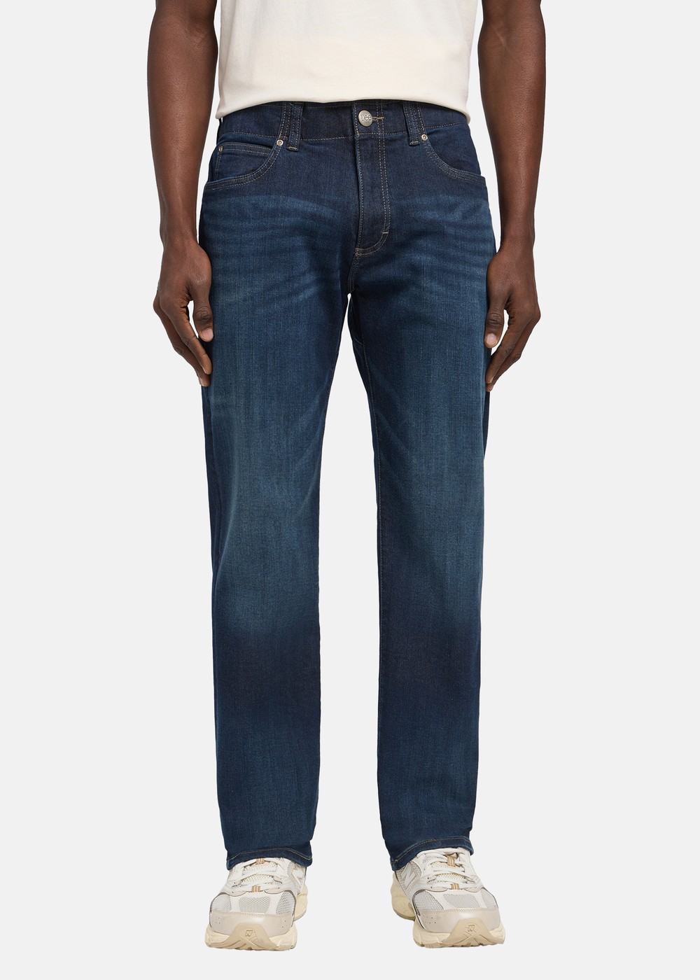 Straight_Fit_Xm Trip, Medium Denim, 33/34,  Vardagsbyxor