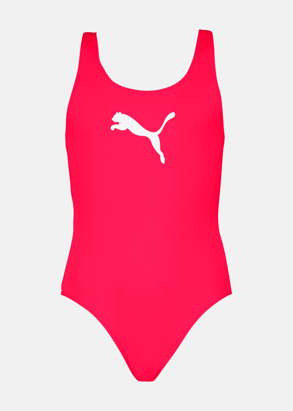 Puma Swim Girls Racerback Swim, Rose Red, 140,  Baddräkter | Skor//Junior//Sneakers | Padelspecialisterna