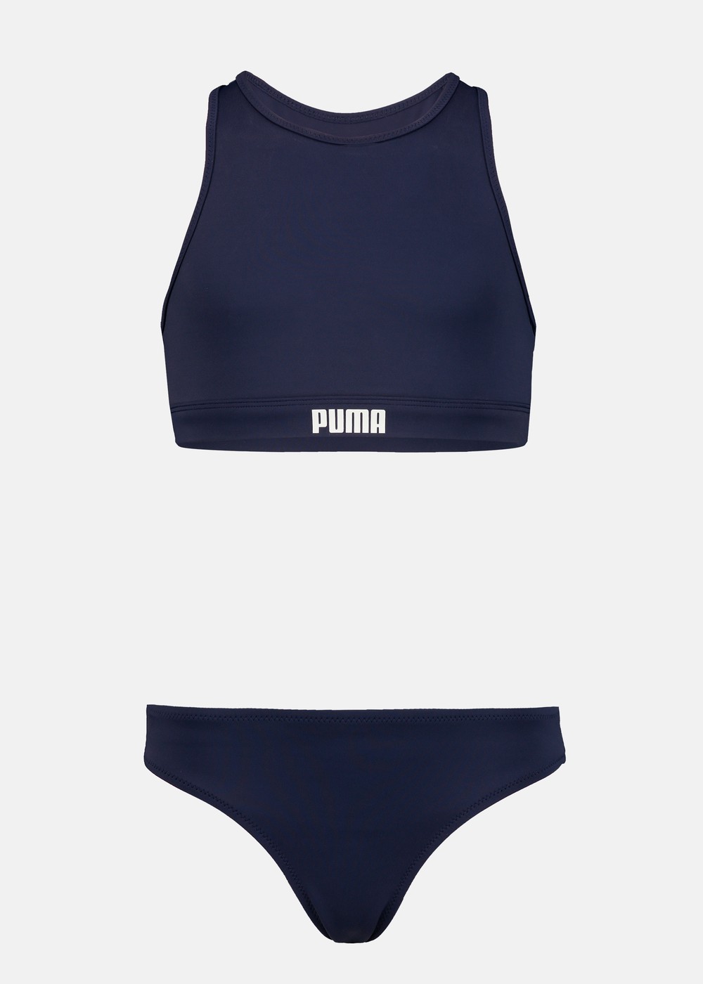 Puma Swim Girls Racerback Biki, Navy, 152,  Badkläder Puma Swim Girls Racerback Biki, Navy, 152,  Badkläder